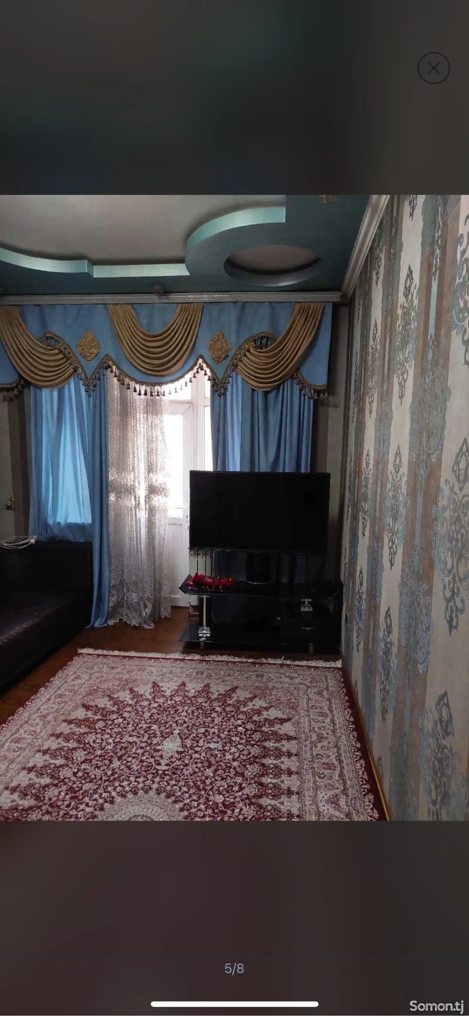 3-комн. квартира, 5 этаж, 72м², сино-1