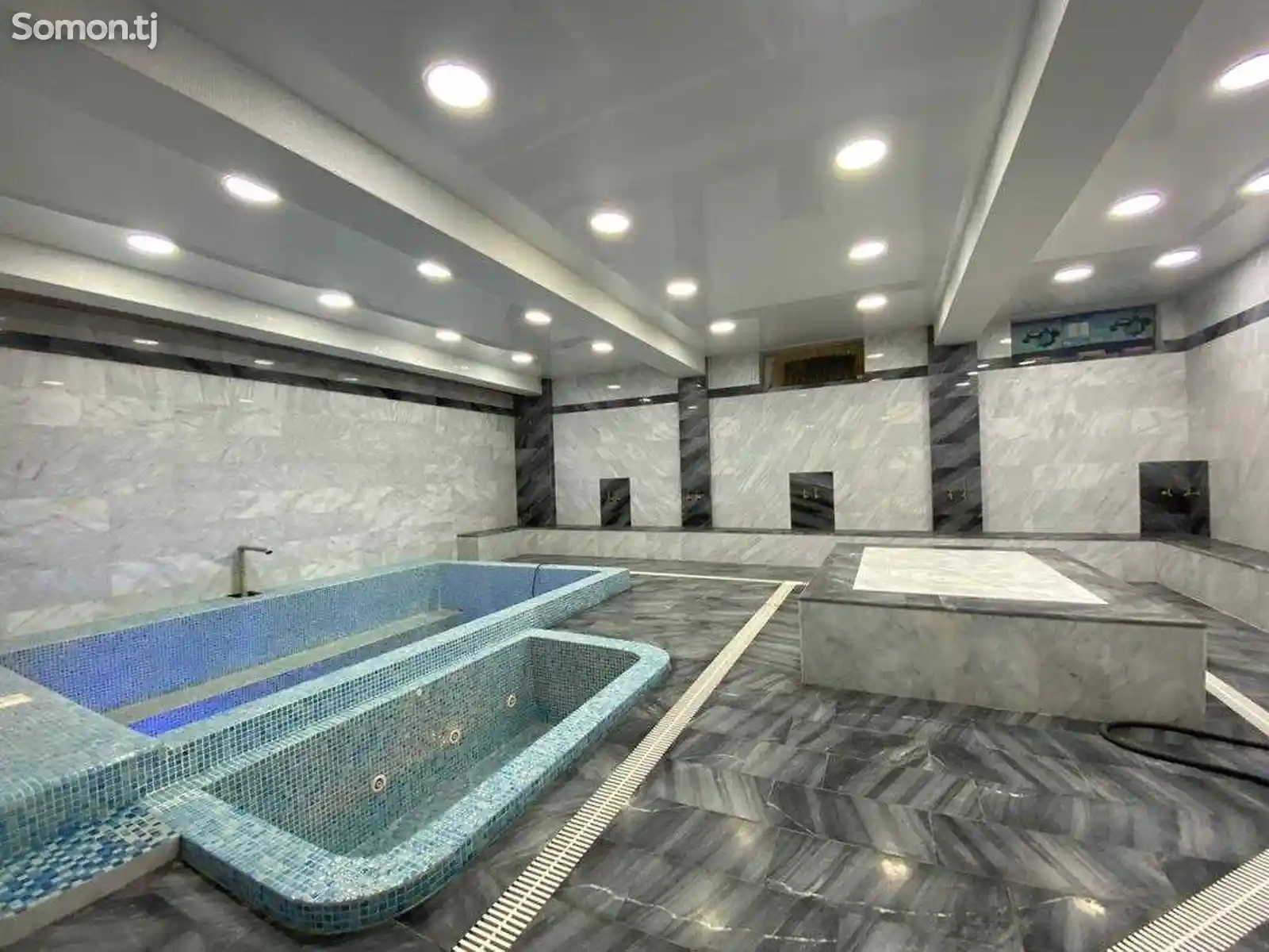 Финская баня, площадь 340 м2, Цокольный этаж, 92й микрорайон, Сино-1