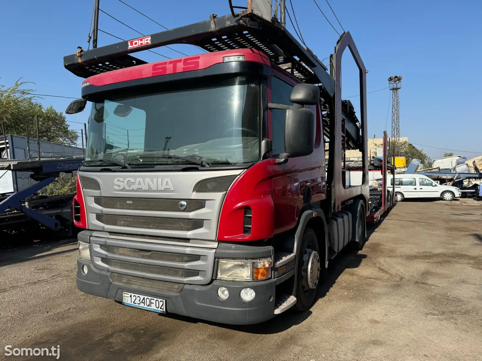 Автовоз Scania P360, 2014-1