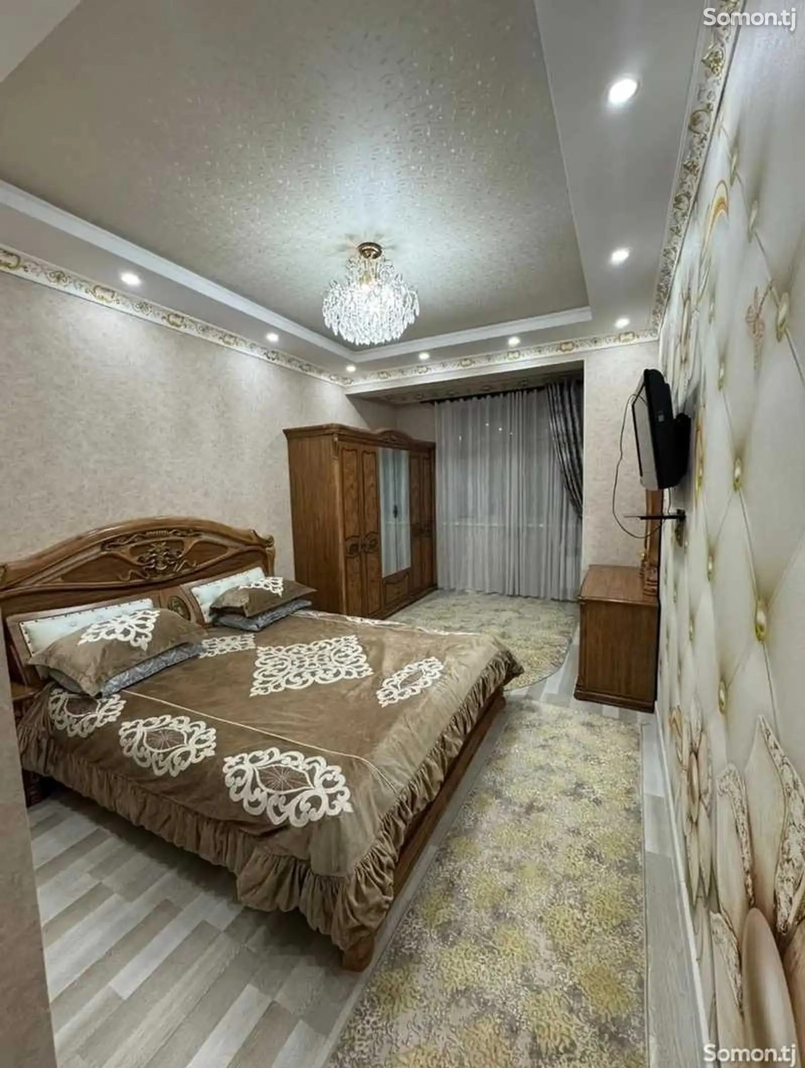 3-комн. квартира, 10 этаж, 100м², Садбарг, доми Ватан-1