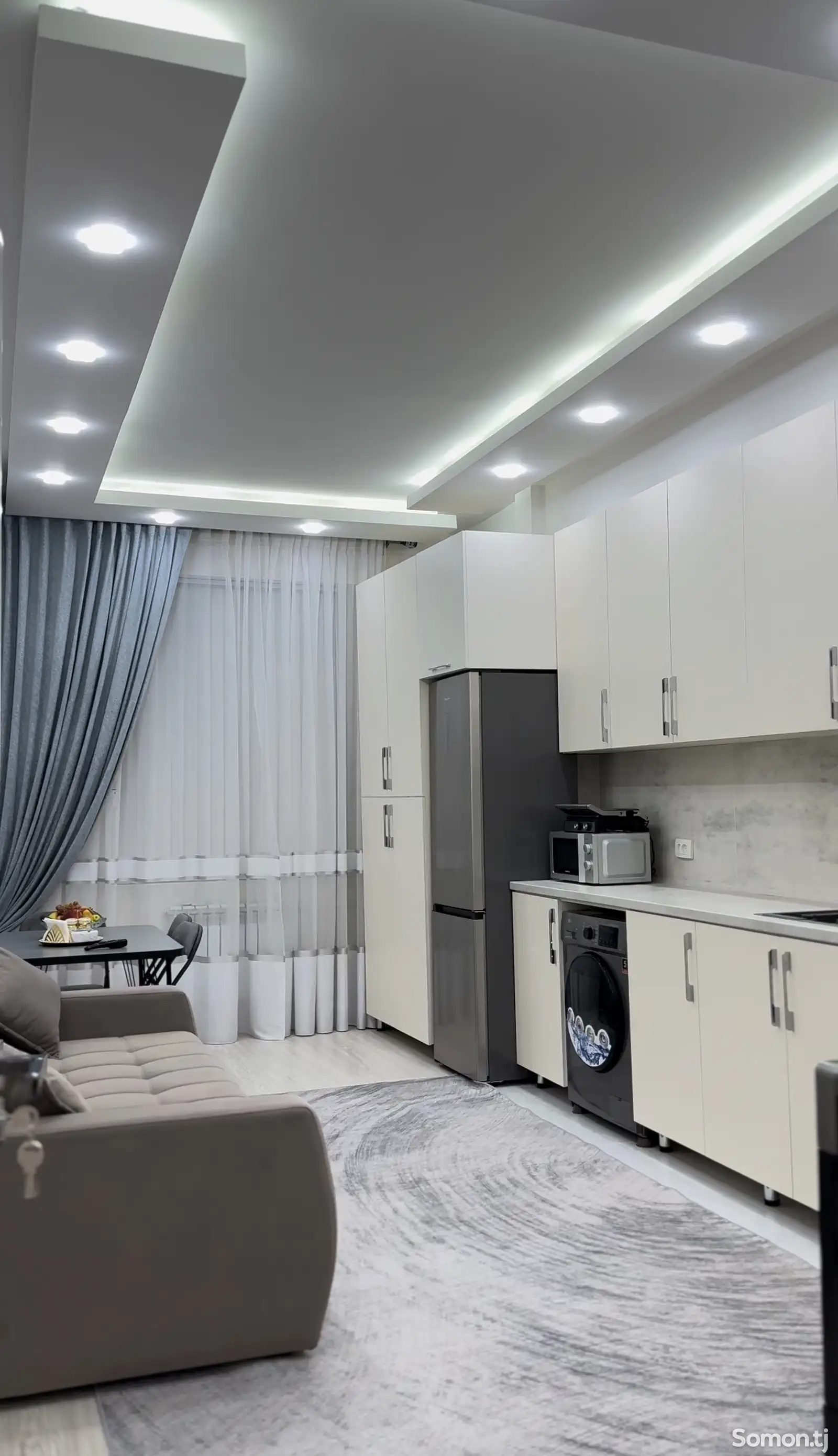 2-комн. квартира, 4 этаж, 70 м², И. Сомони-1