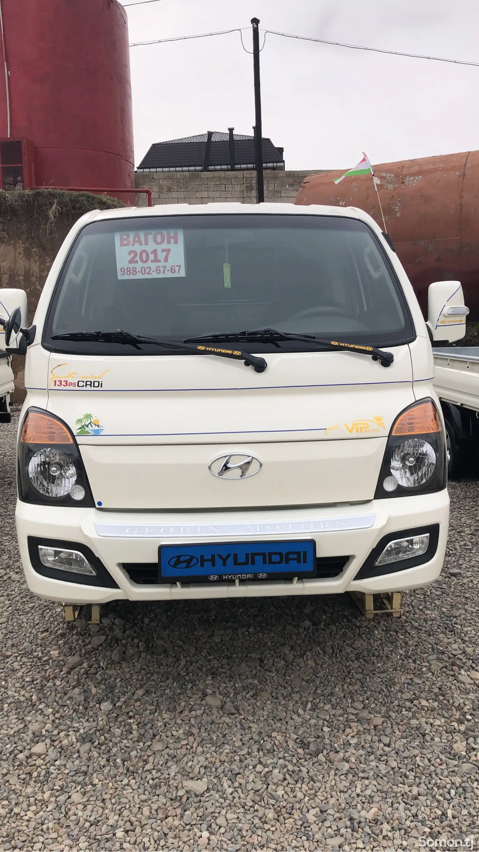 Бортовой автомобиль Hyundai Porter, 2017-1