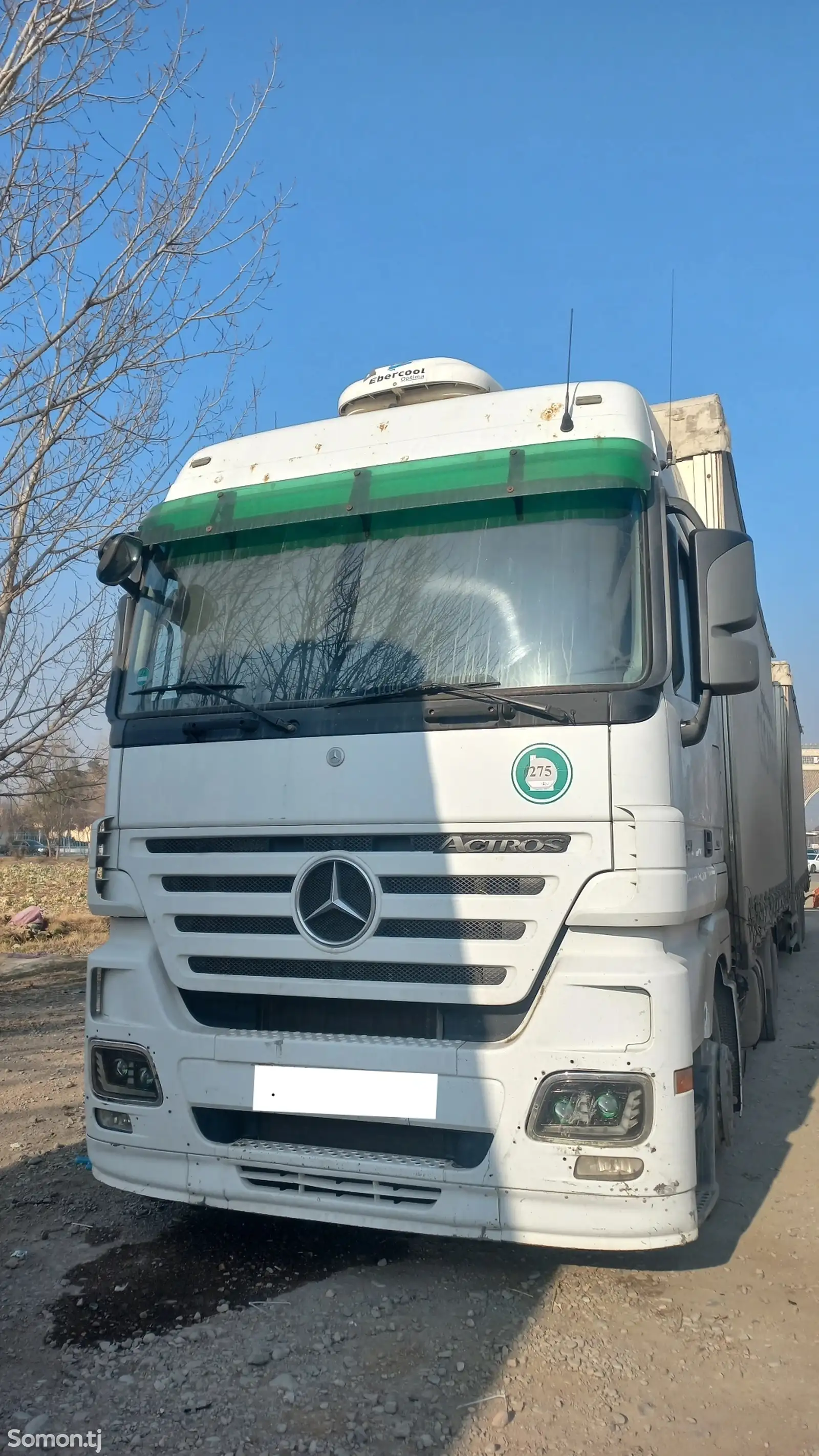 Контейнеровоз Mercedes Benz Actros, 2008