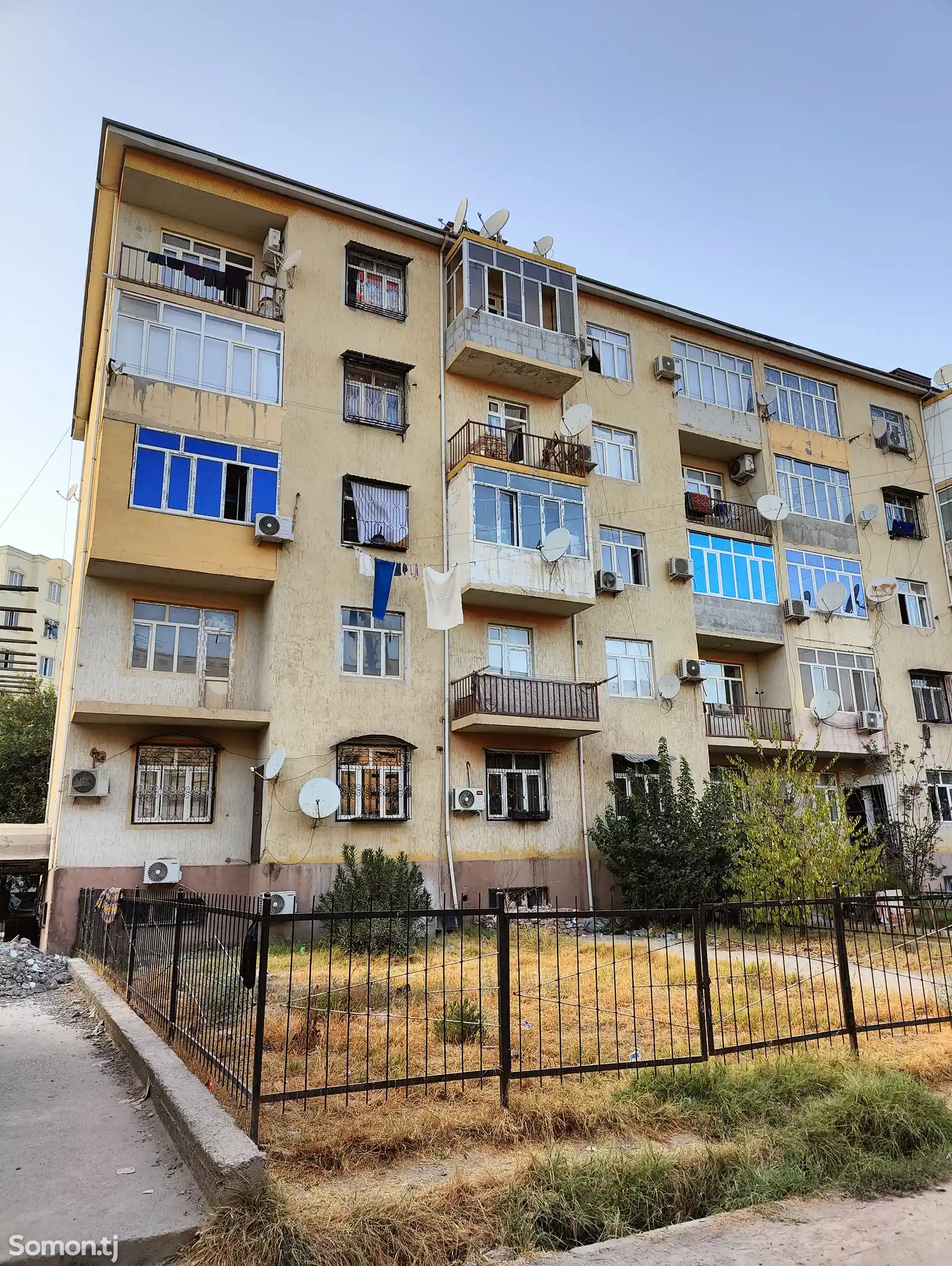 2-комн. квартира, 2 этаж, 47 м², Сомони Марворид-3