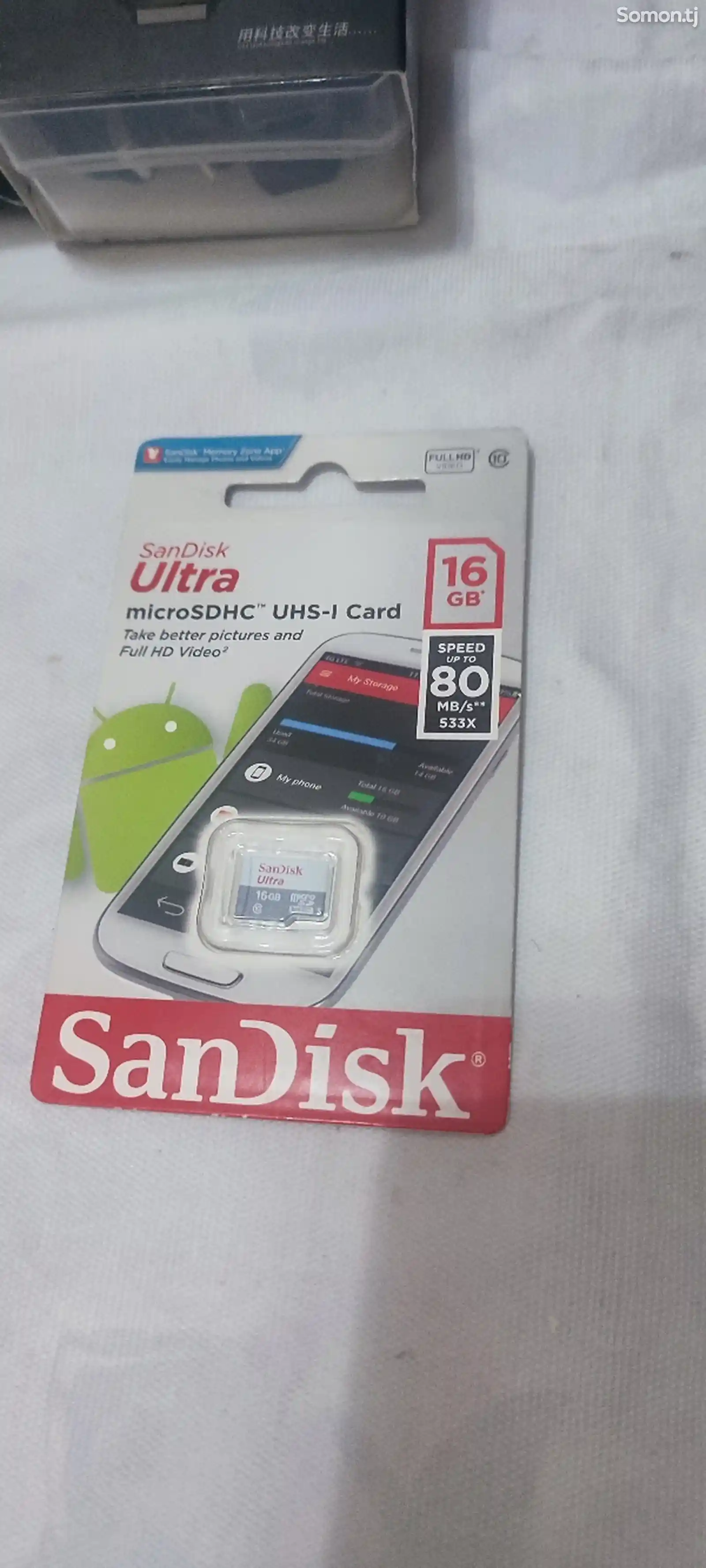 Карта памяти 16gb SanDisk-2