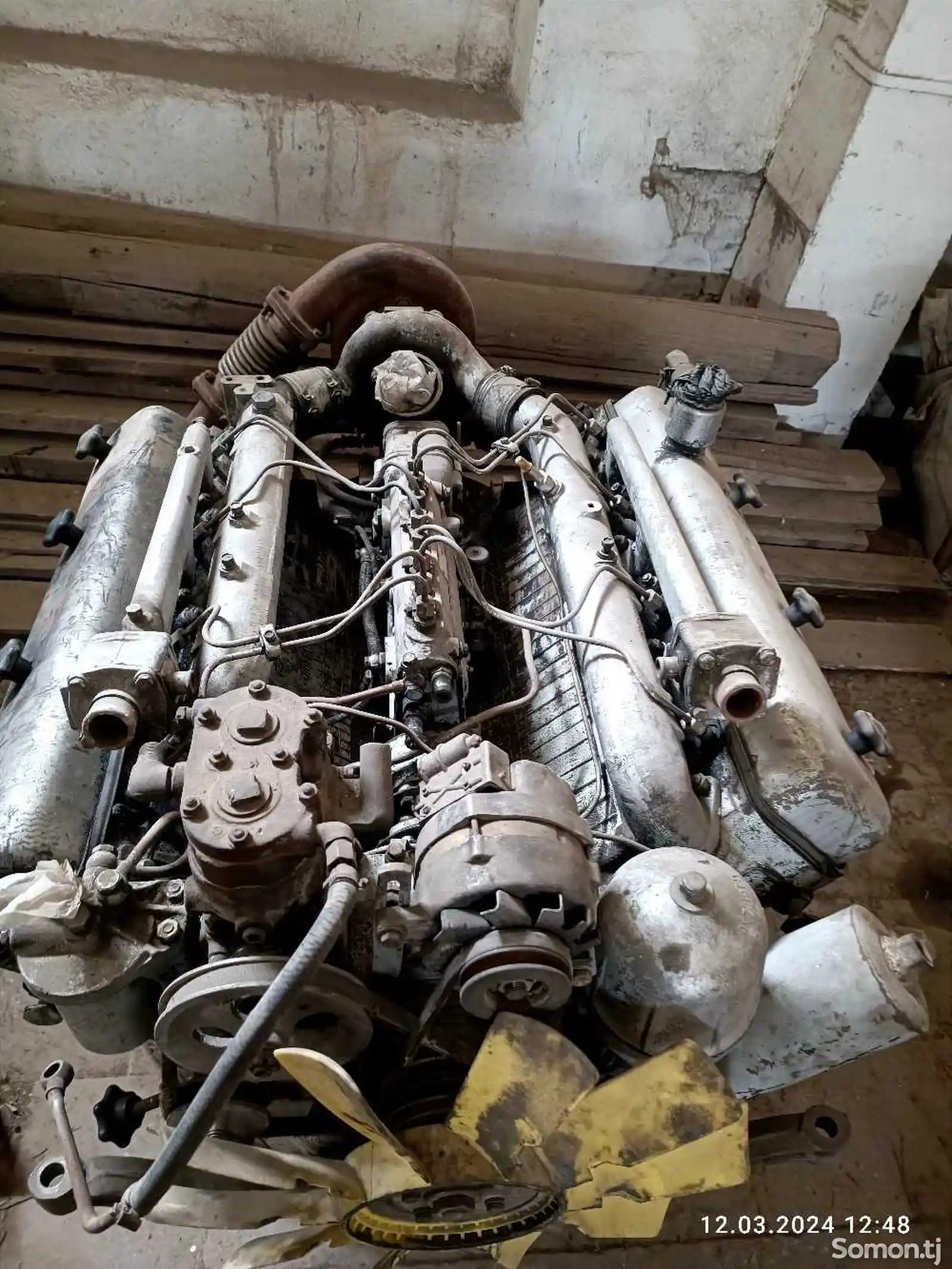 Мотор от Маз-7