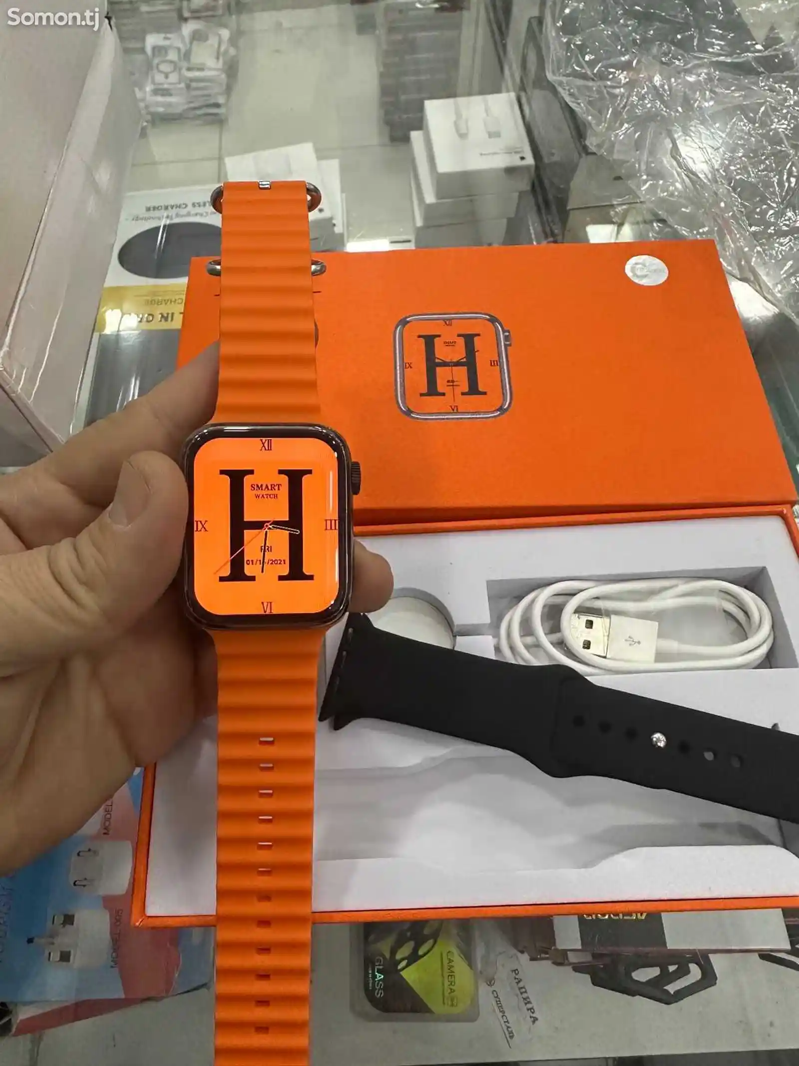 Смарт часы Apple Watch 8 - Hermes-4