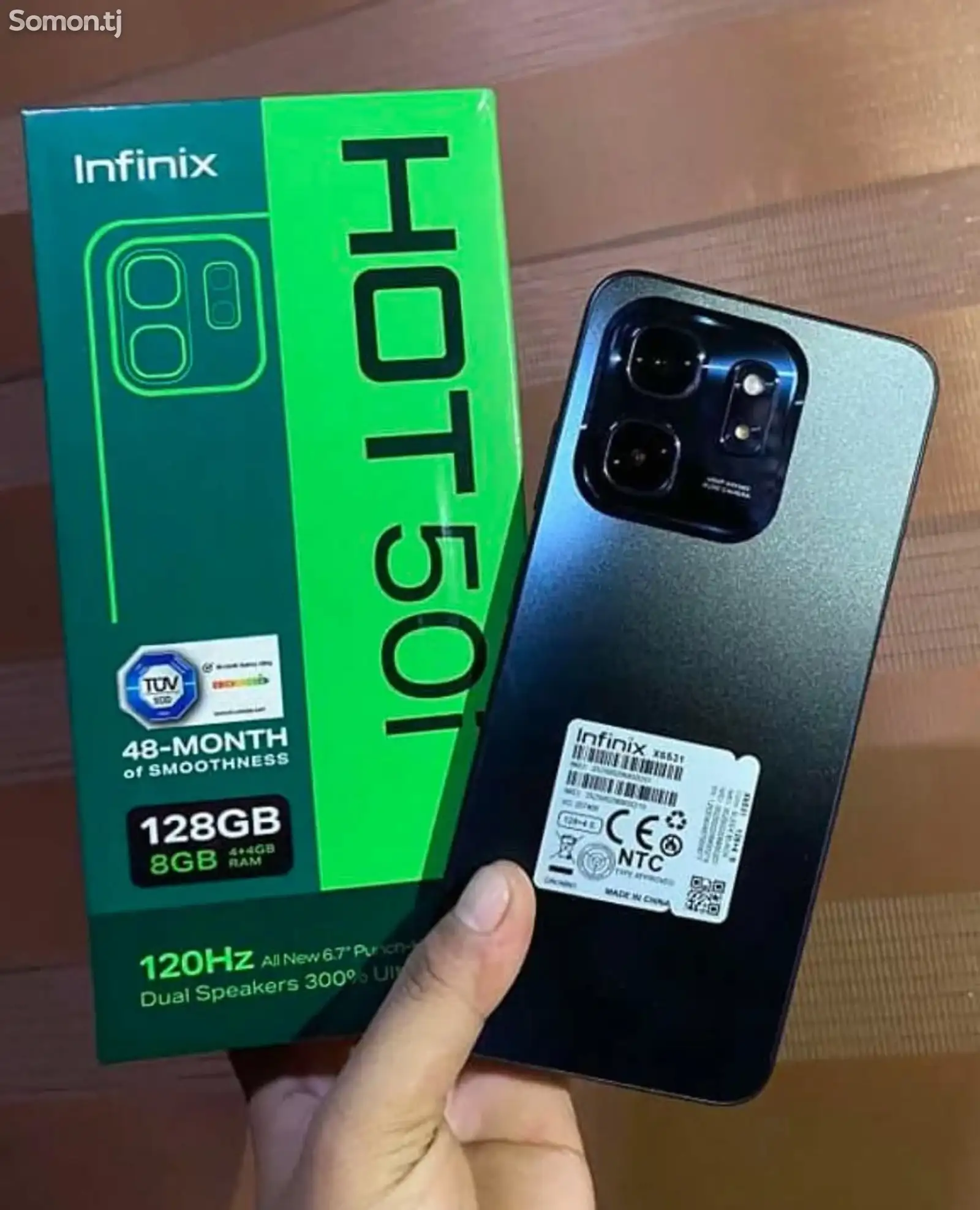 Infinix Hot 50i 12/128gb black-1