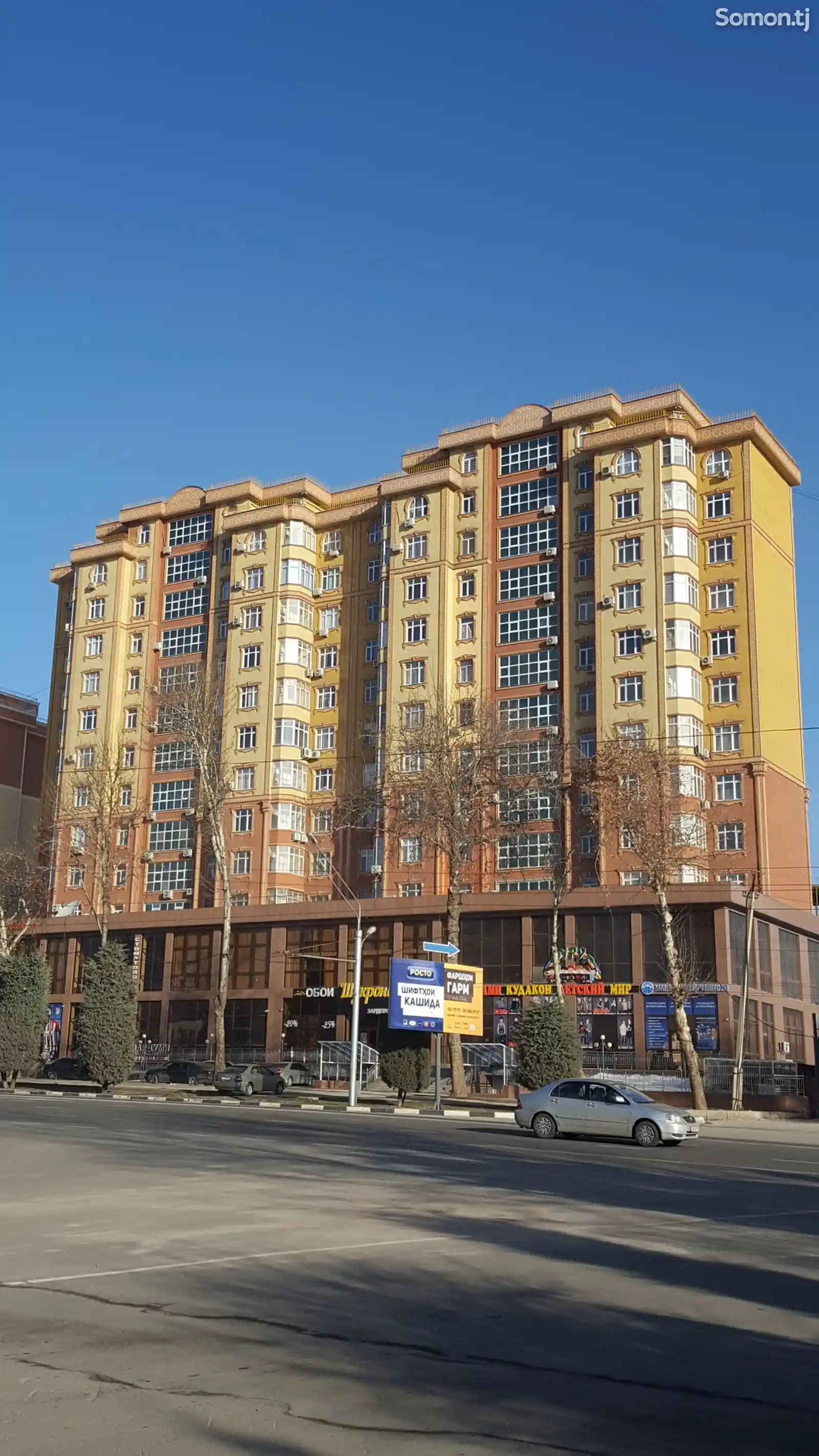 2-комн. квартира, 11 этаж, 41м², Сомони-1