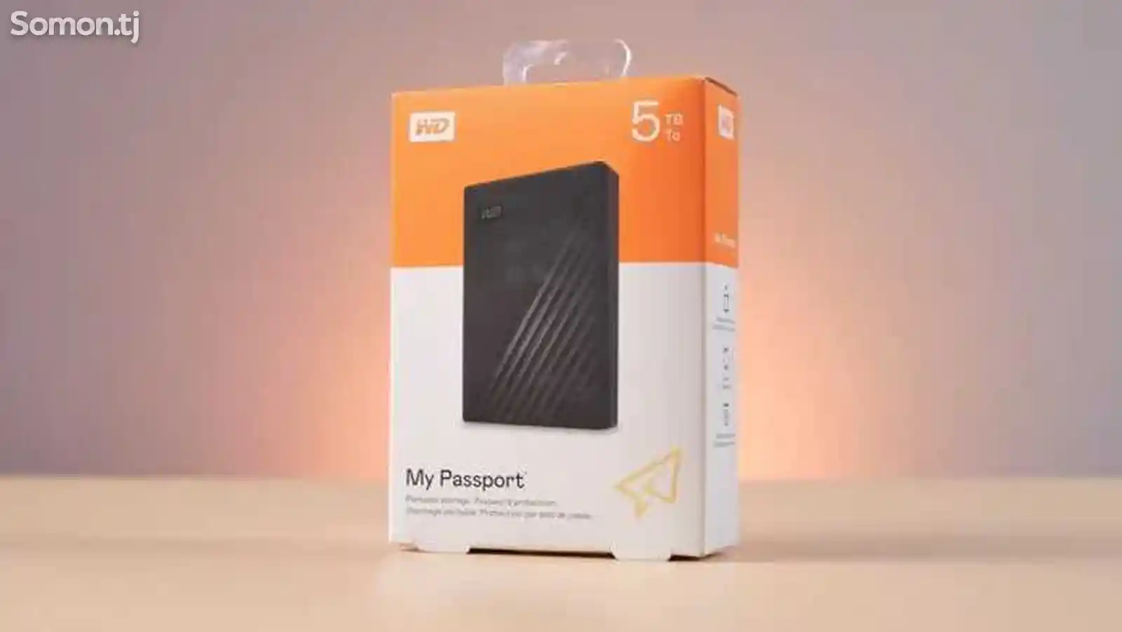 Внешний жесткий диск Western Digital My Passport 5TB-3