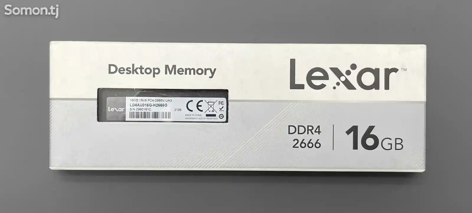 Оперативная память Lexar 16 GB DDR4 2666 МГц