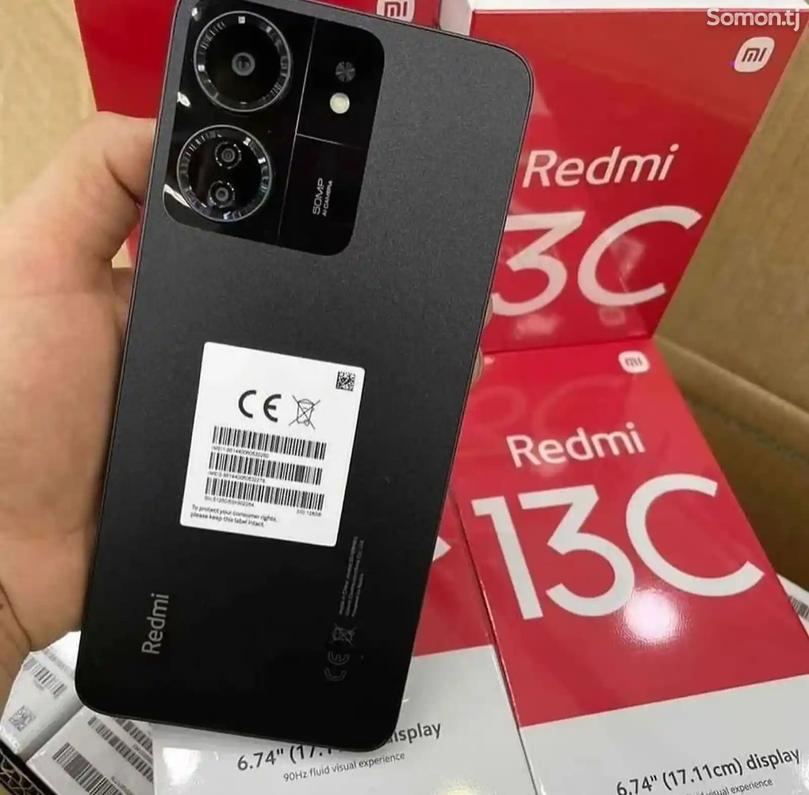 Xiaomi Redmi 13C 4/128Gb Black 2024-3