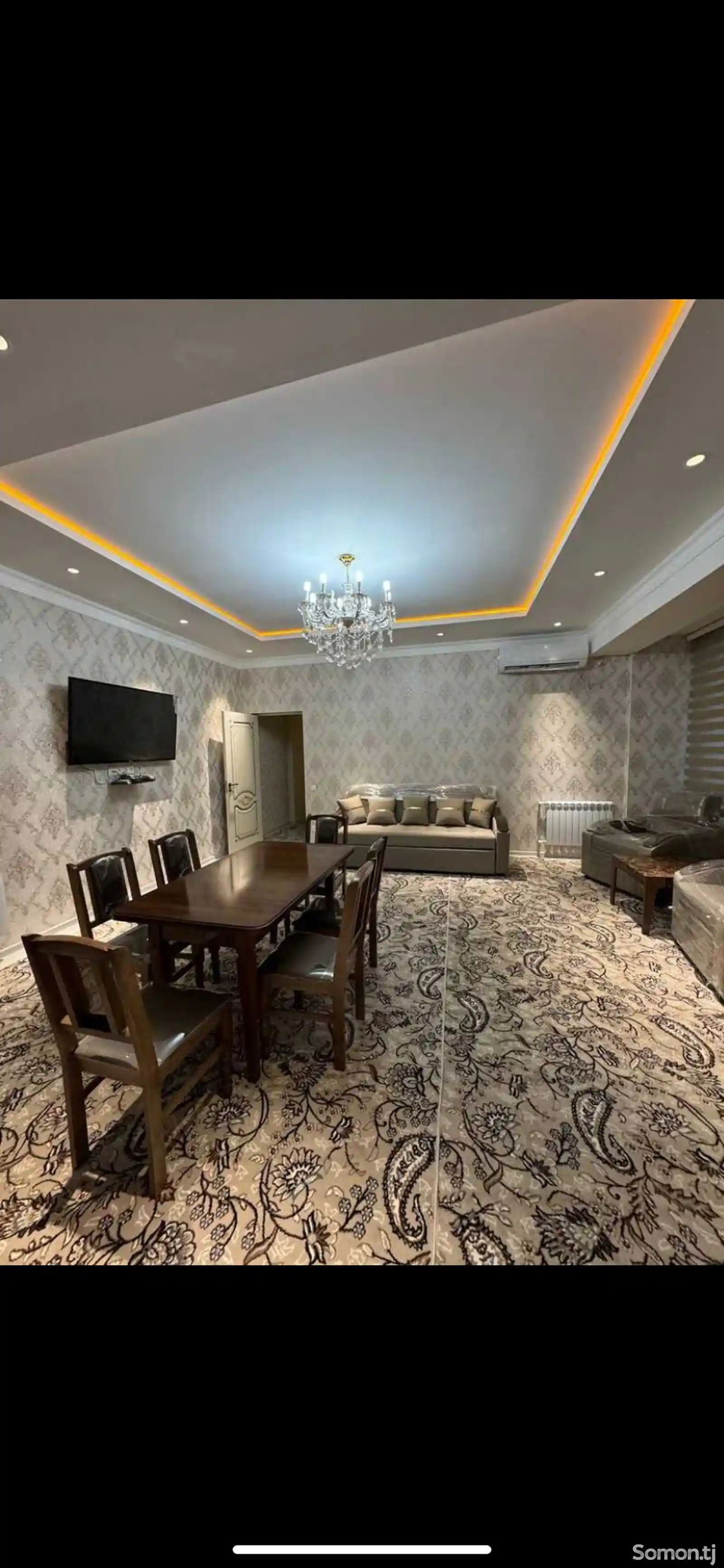 2-комн. квартира, 7 этаж, 80м², И. Сомони-4