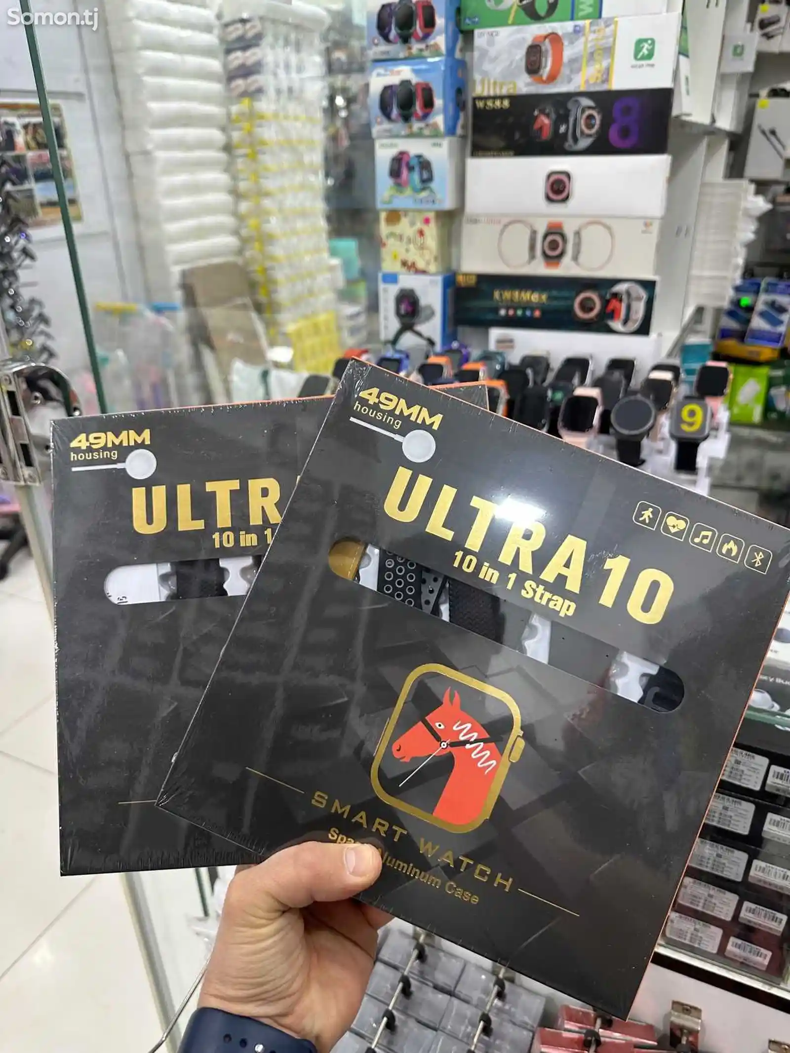 Смарт часы Ultra10/1 9 ремешков + чехол-2