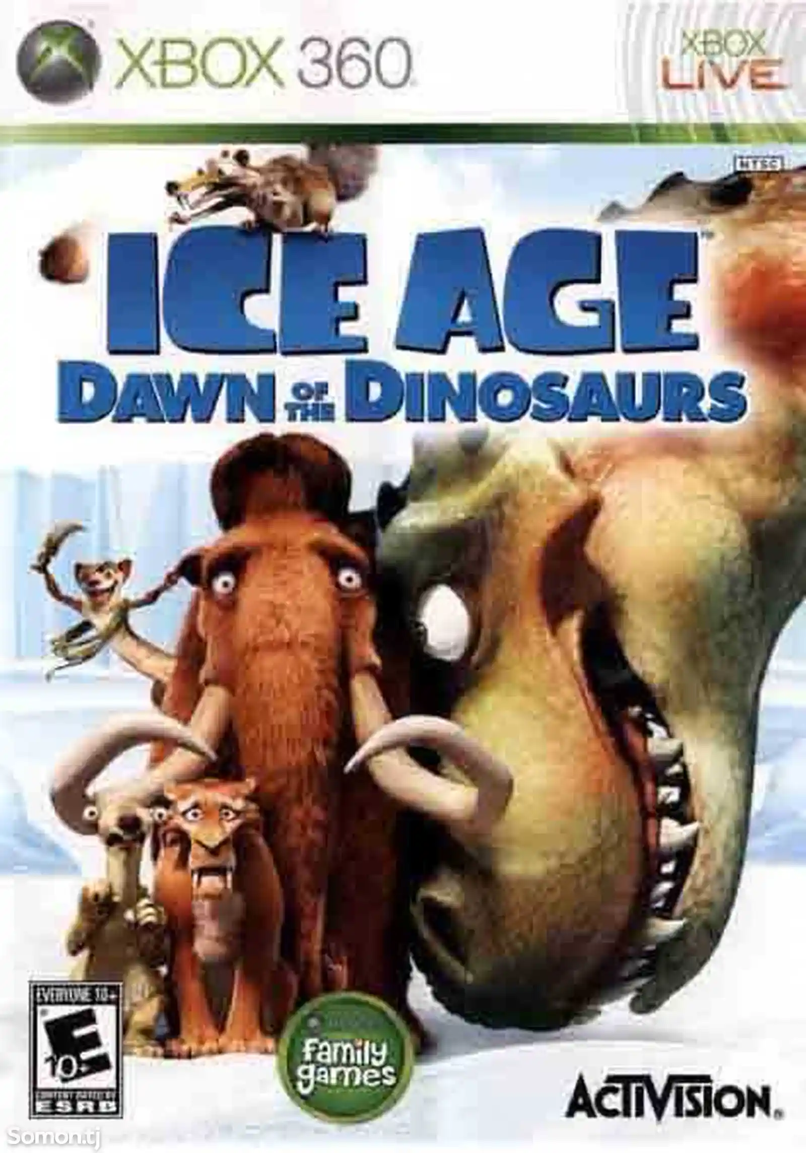 Игра Ice age 3 dawn of the dinosaurs для прошитых Xbox 360