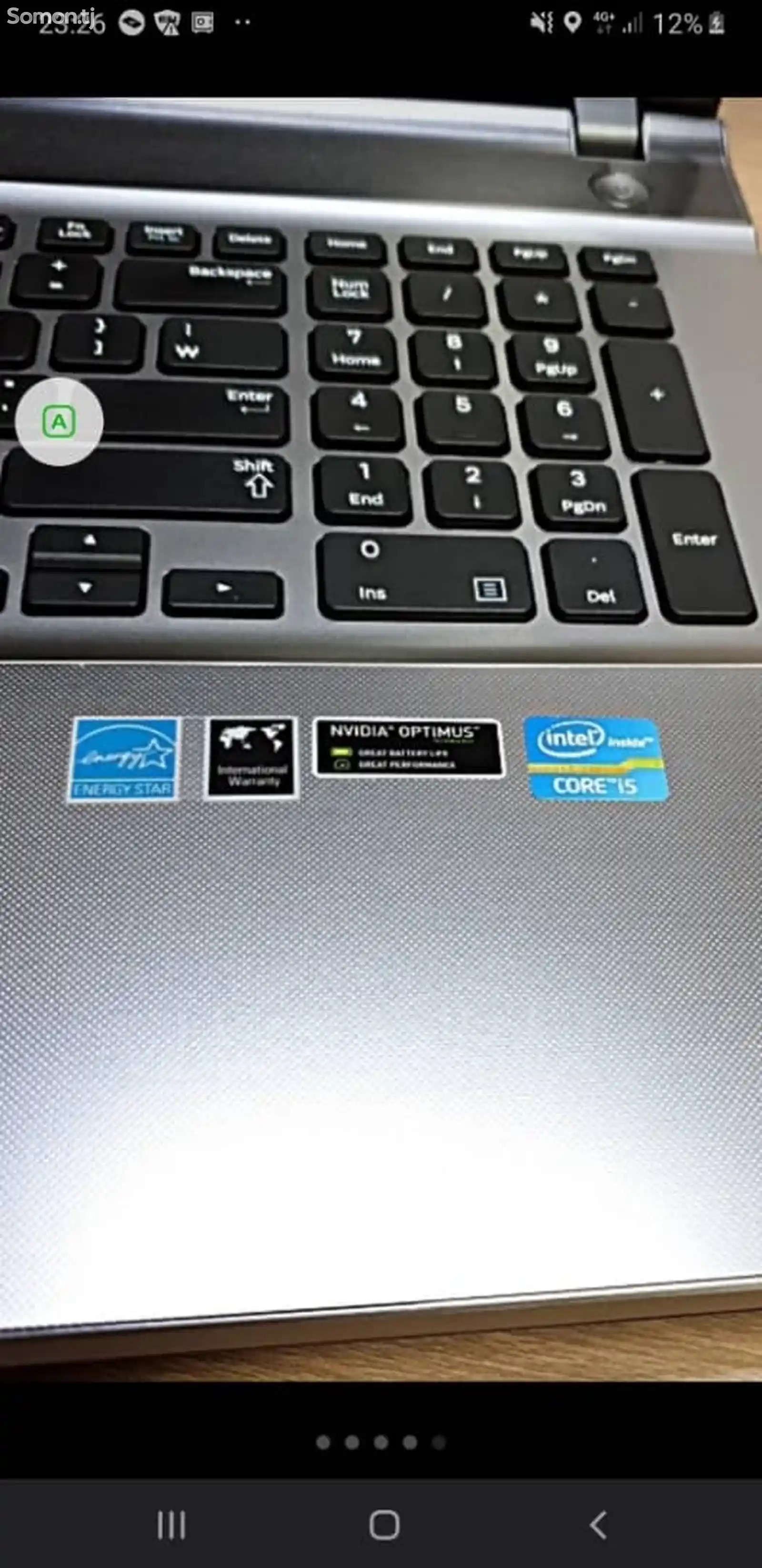 Ноутбук Samsung Core i5-6