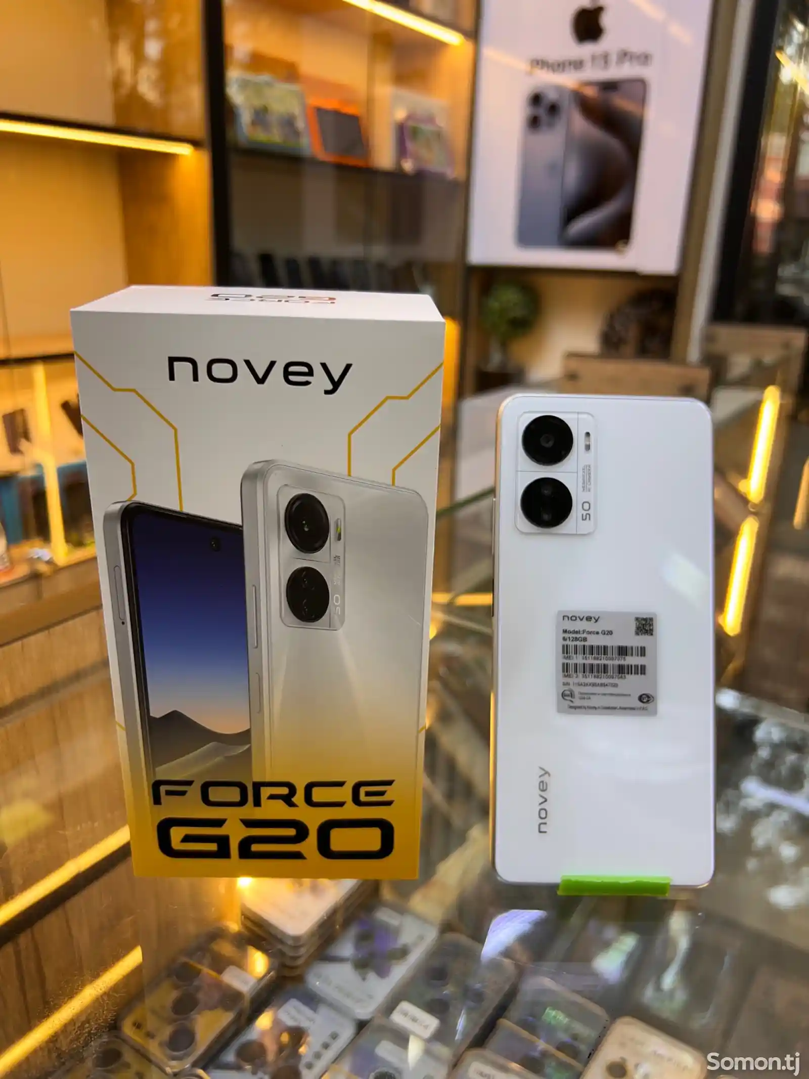 Novey Force G20 6GB+128GB - белый цвет-1