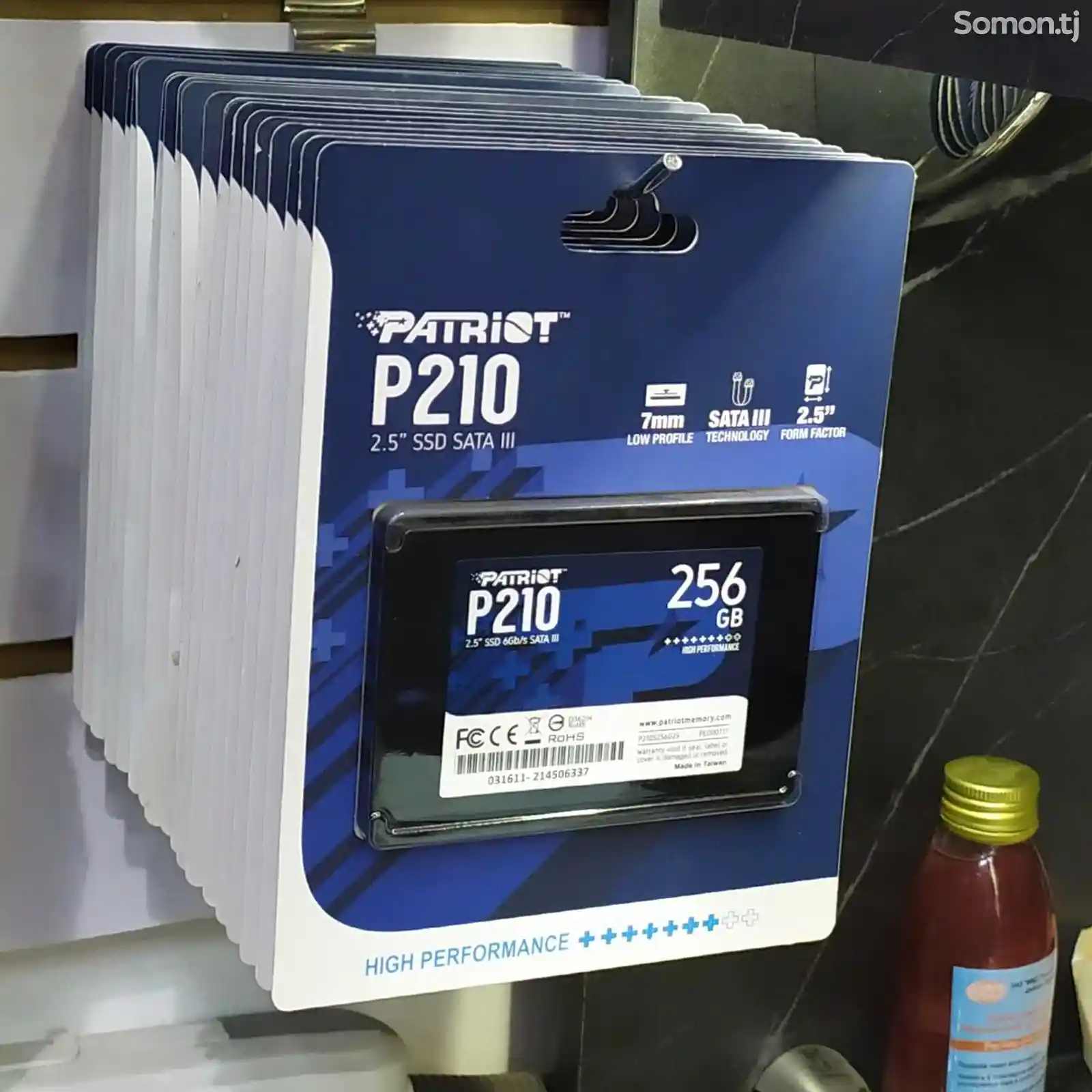 SSD Накопитель Patriot P210 256gb