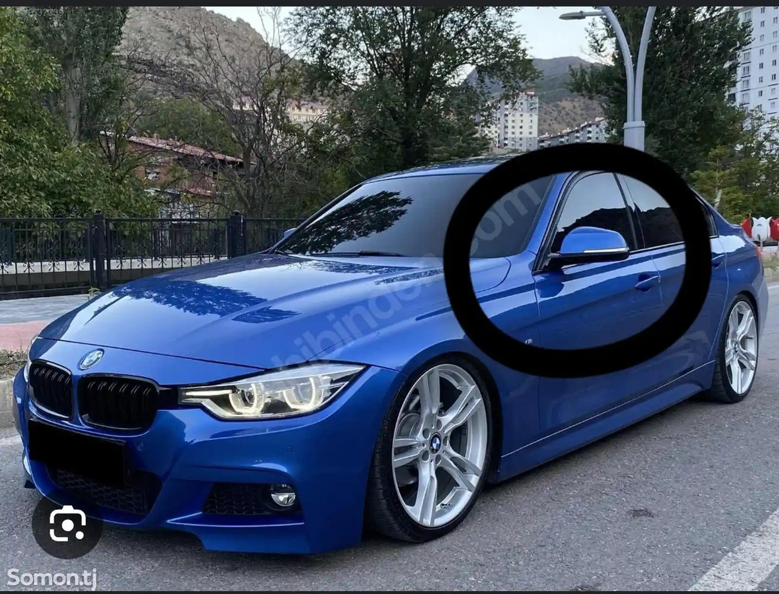 Накладка для зеркал от BMW F30-1