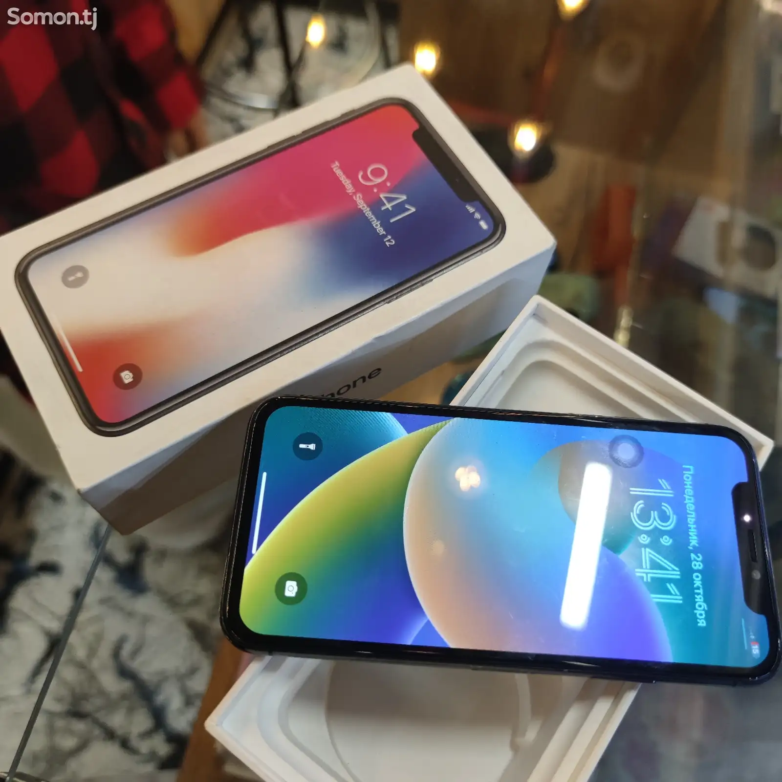 Apple iPhone X, 256 gb, Silver-1