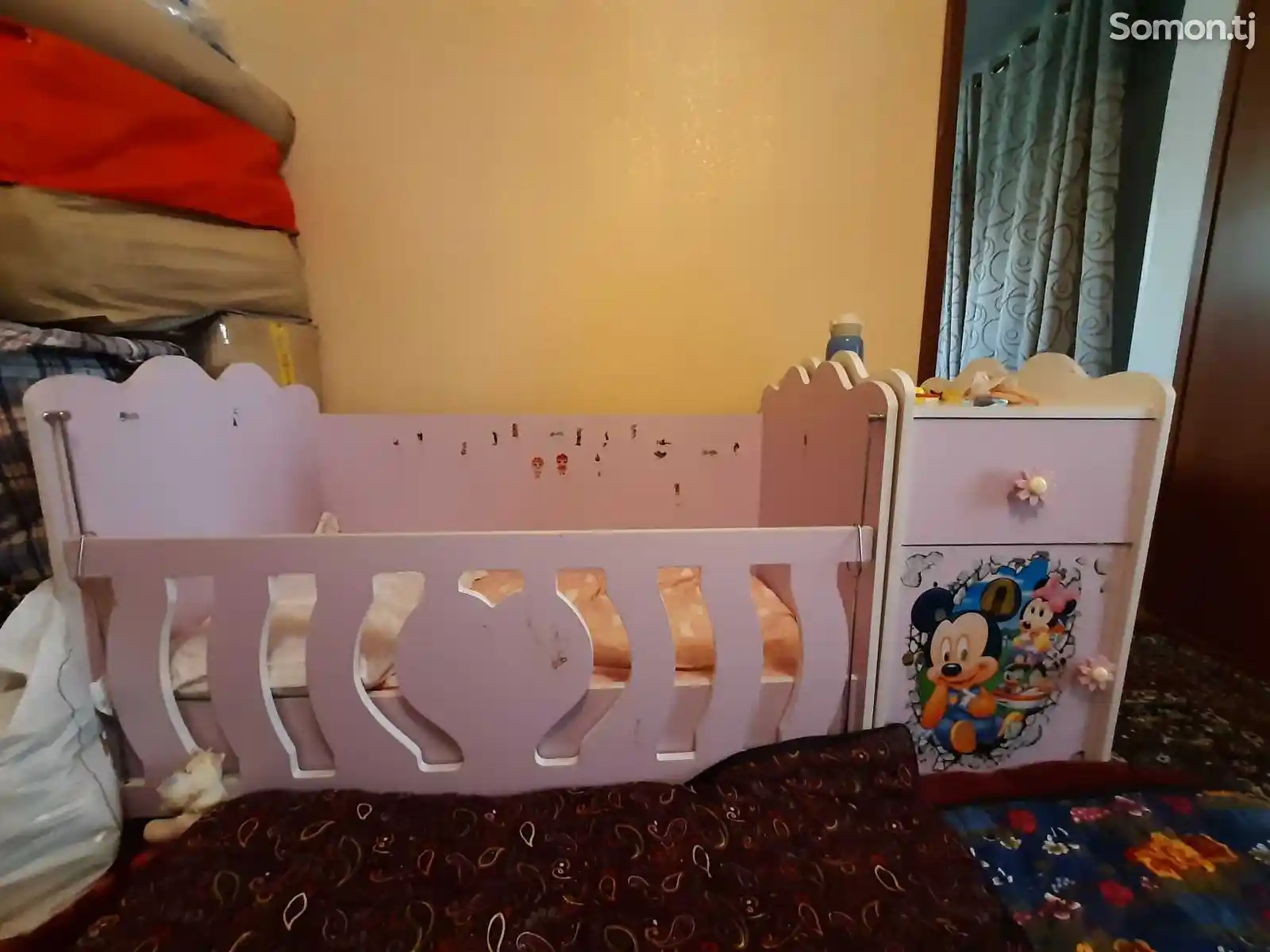 Детская кровать со шкафом-2