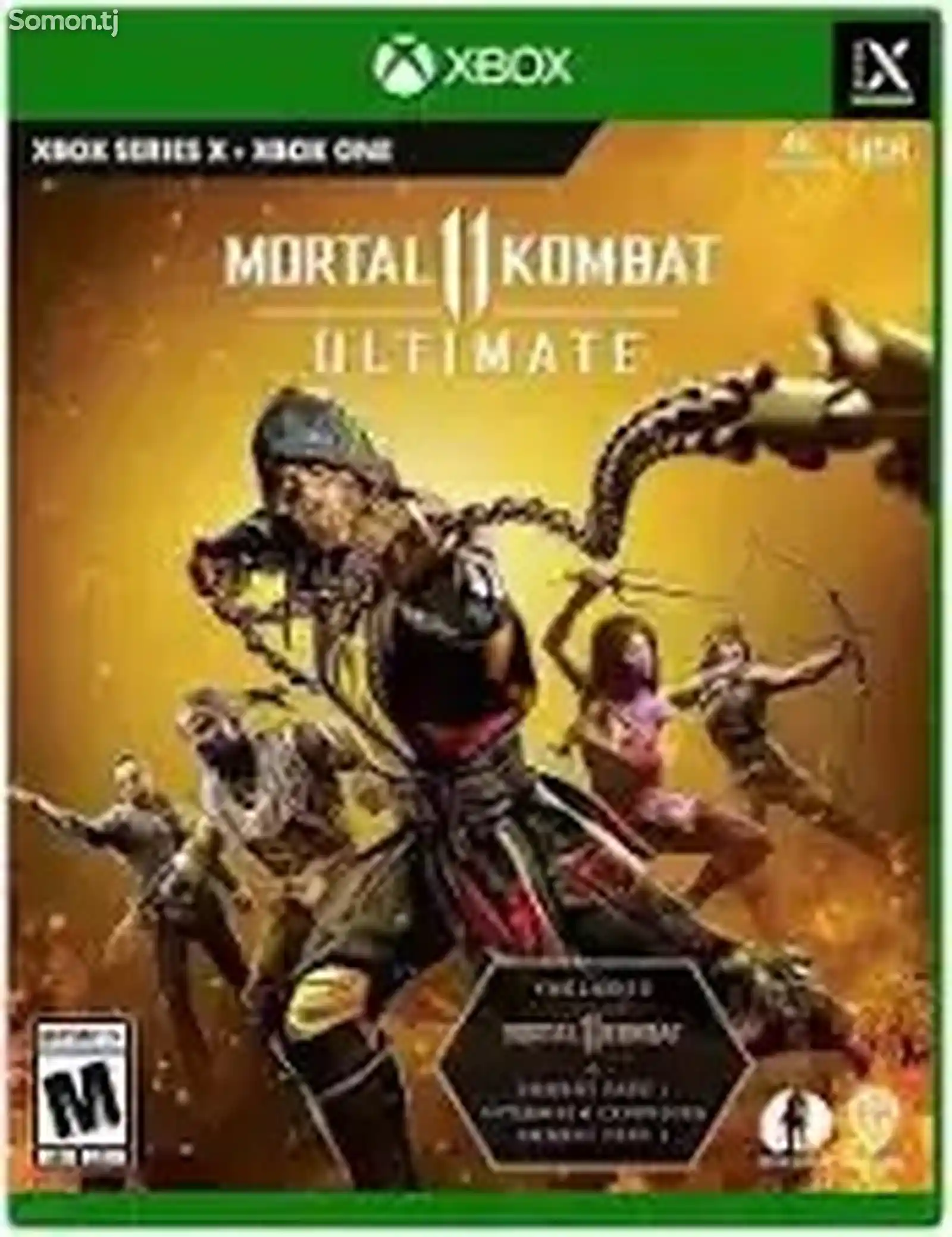 Игра Mk11 ultimate для XBOX ONE выше