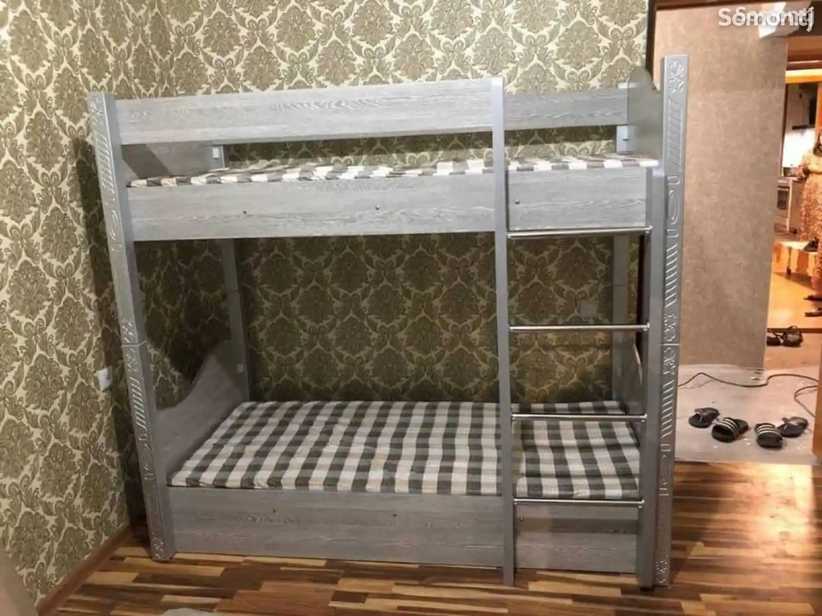 Детская двухъярусная кровать на заказ-7