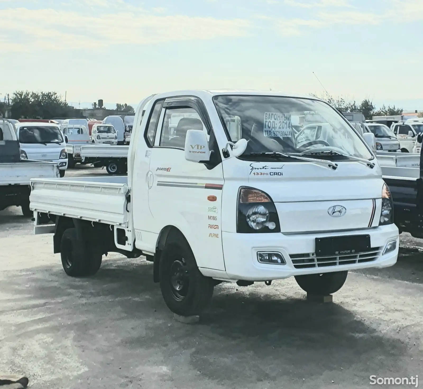 Бортовой автомобиль Hyundai Porter, 2014-1