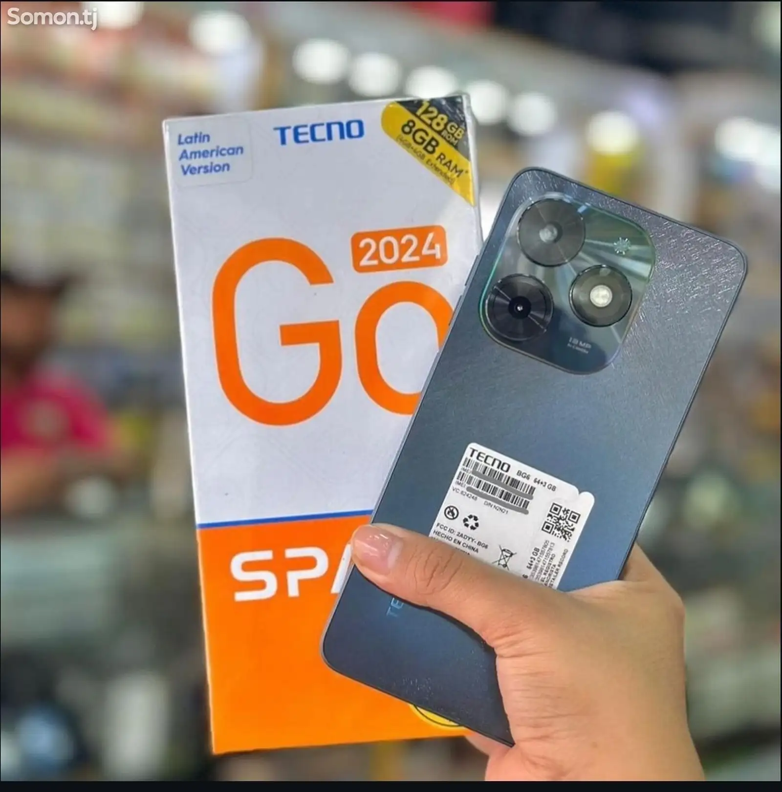 Tecno Spark Go 2024 4/64gb black-1