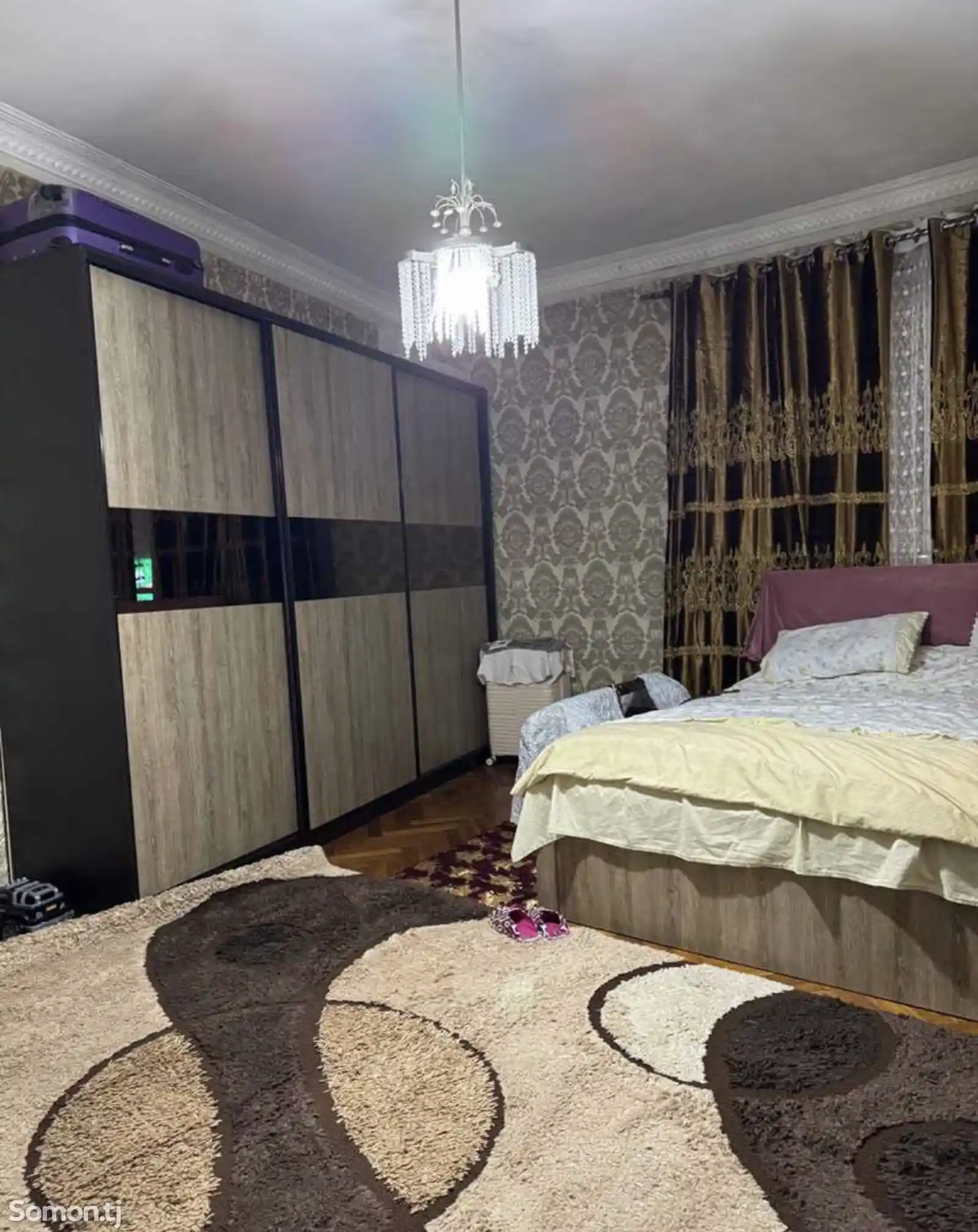 2-комн. квартира, 2 этаж, 60м², Сомони-3