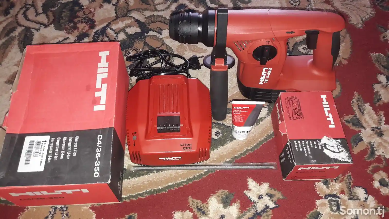 Аккумуляторный перфоратор Hilti TE 4-A22-1