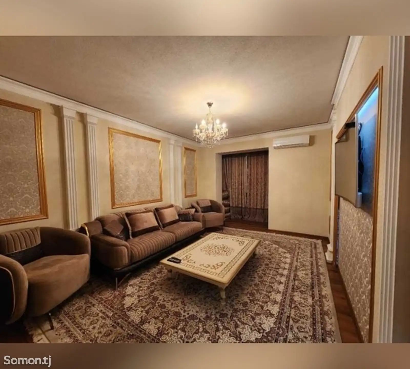 3-комн. квартира, 4 этаж, 84м², Сино-1