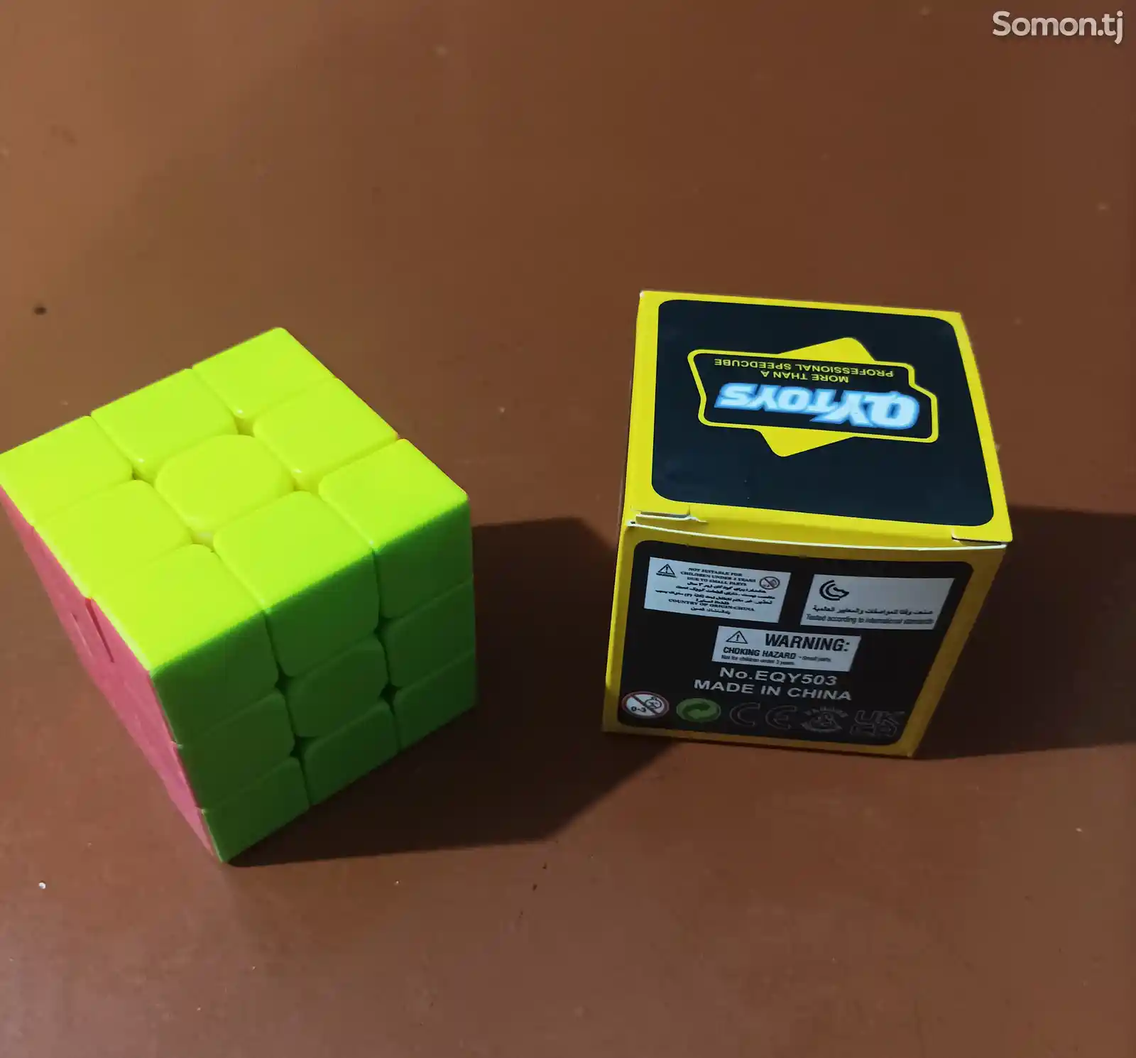 3х3х3 кубик Рубика крашенный, QYtoys-3