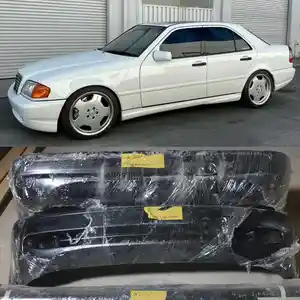 Обвес бампер на Mercedes w202 c43 AMG