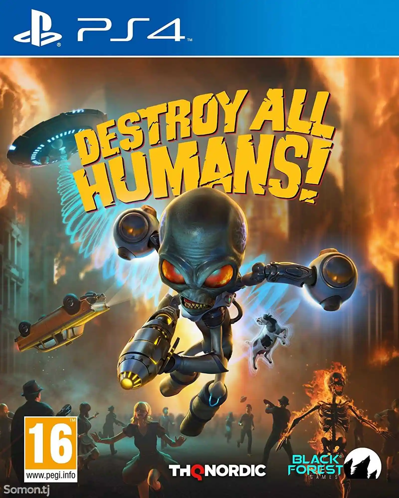 Игра Destroy All Humans Remake для PS4