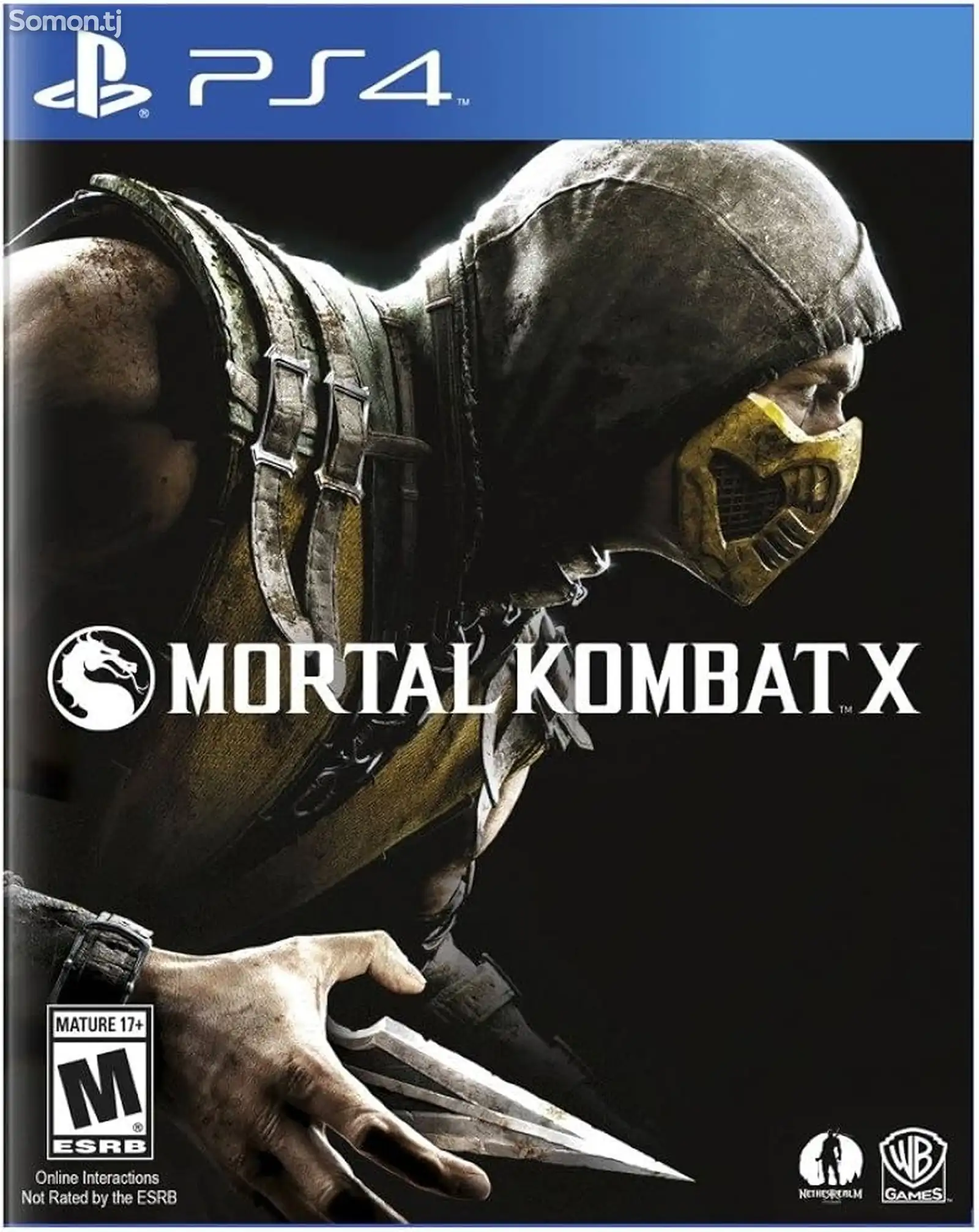 Игра mortal Kombat X для ps4/ps5