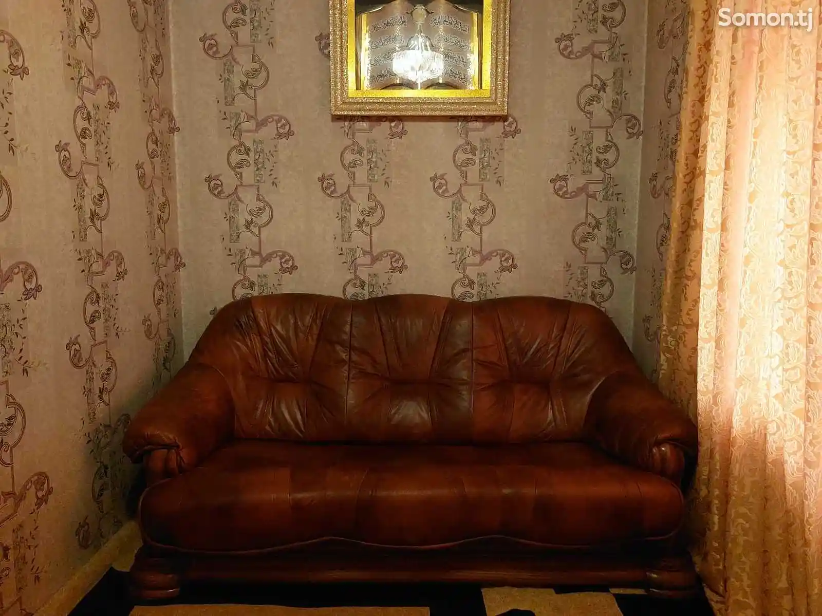 Кожаный диван-4