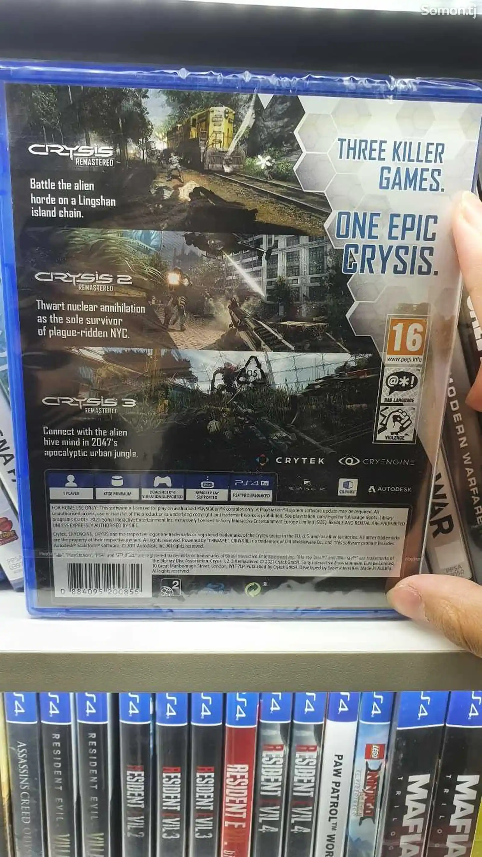 Игра Crysis Trilogy для ps4-2