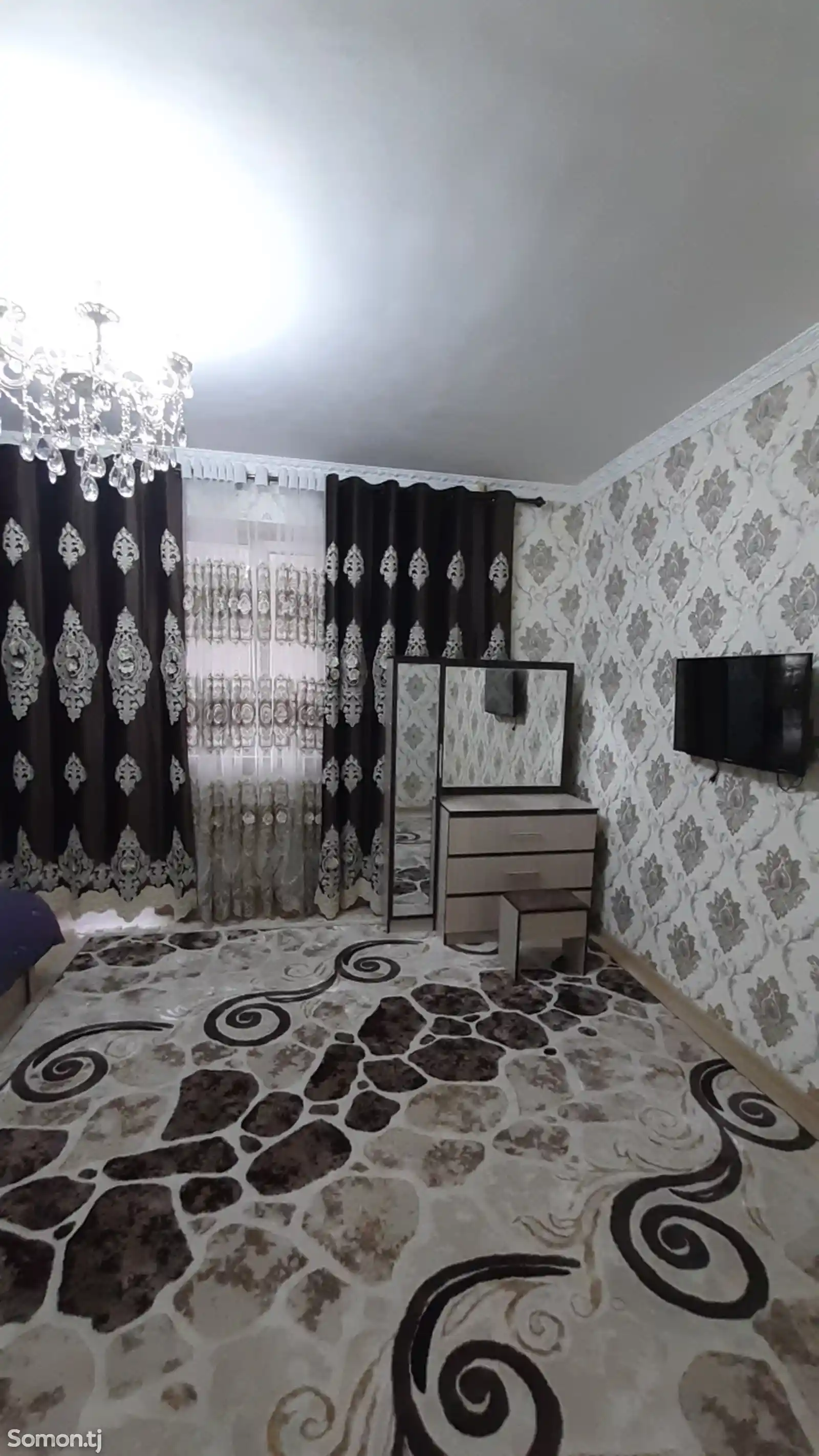 1-комн. квартира, 11 этаж, 70 м², И. Сомони, Дом печати-3