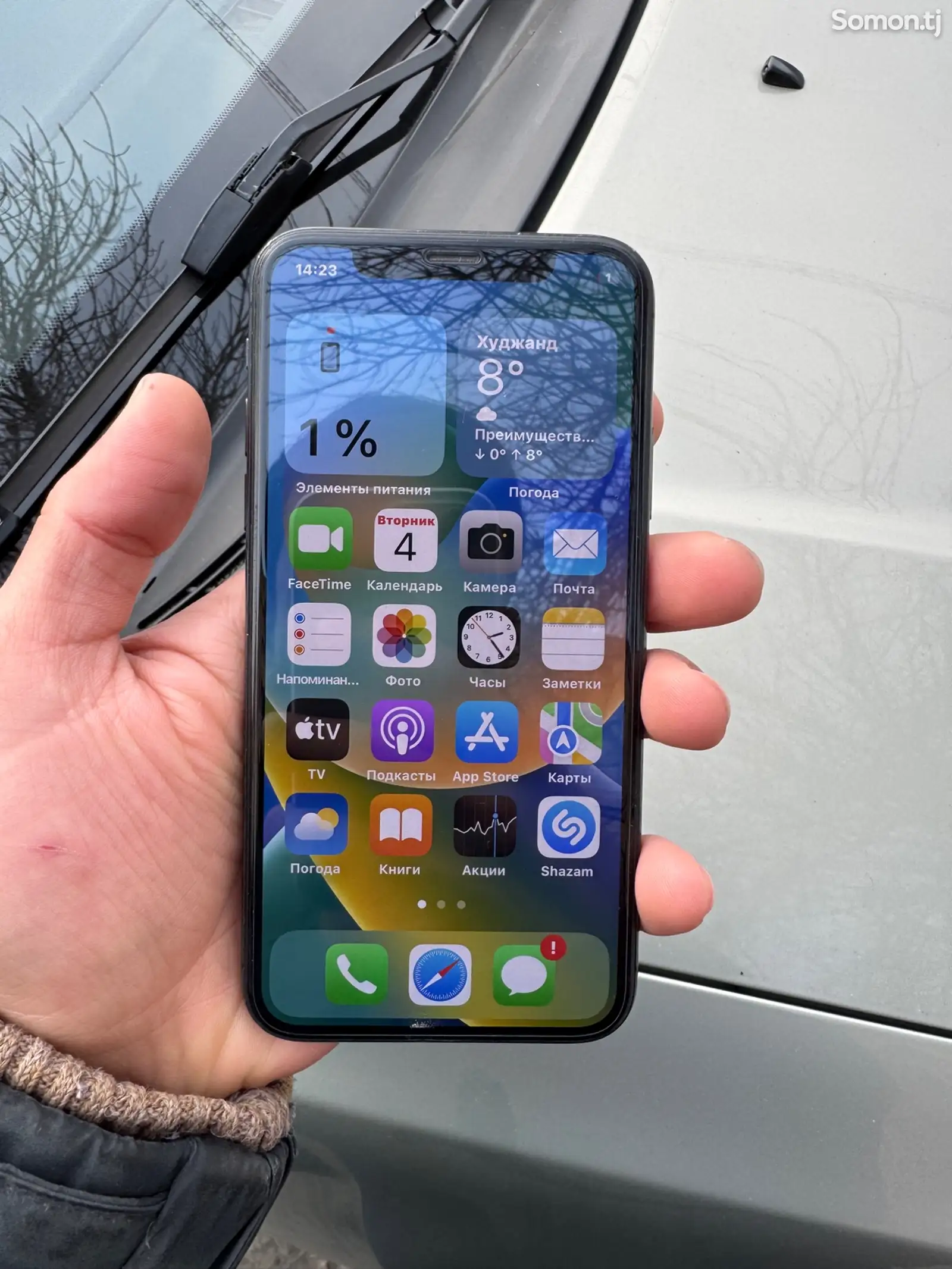 Apple iPhone X, 64 gb, Silver-1