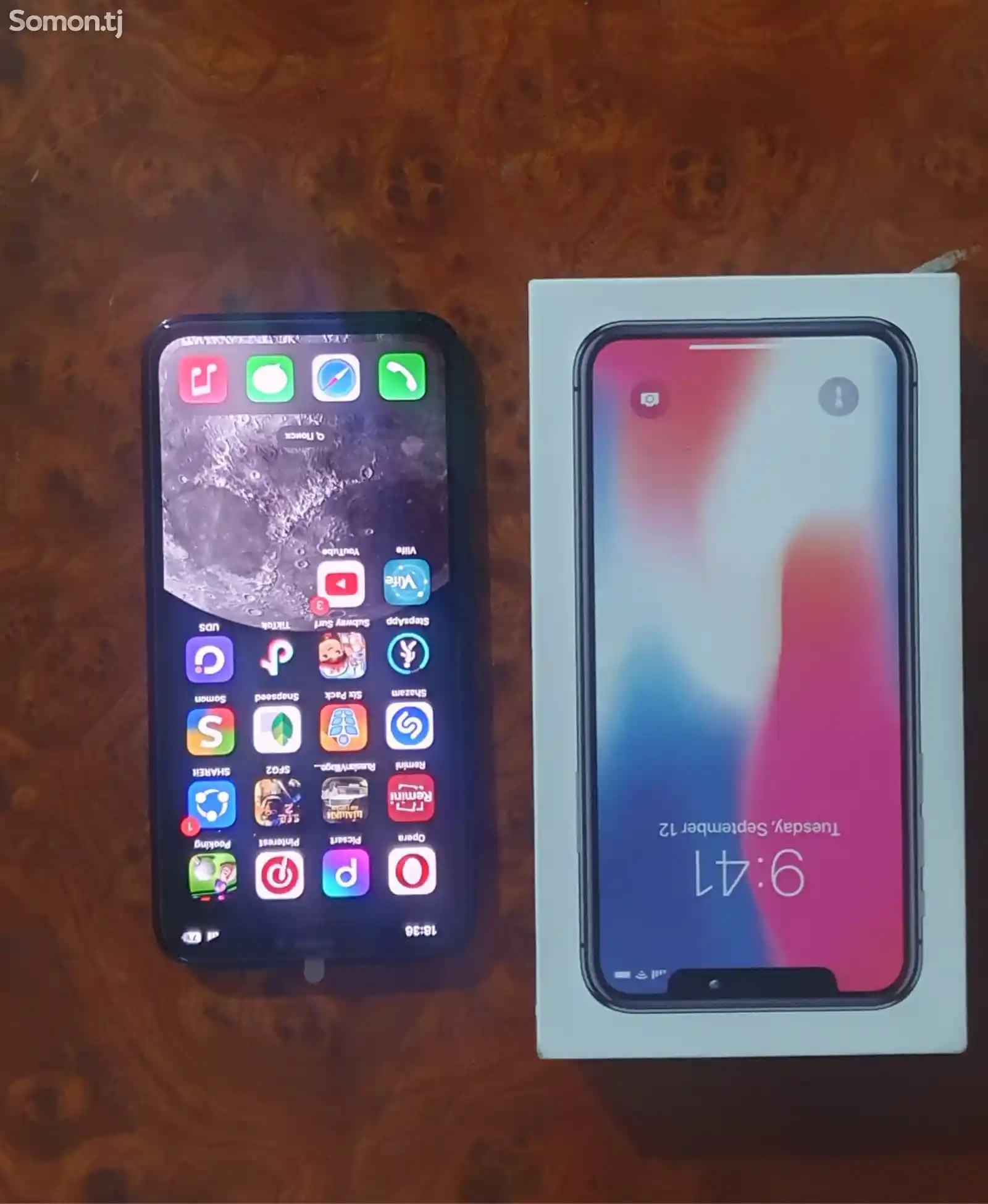 Apple iPhone X, 256 gb, Silver-1