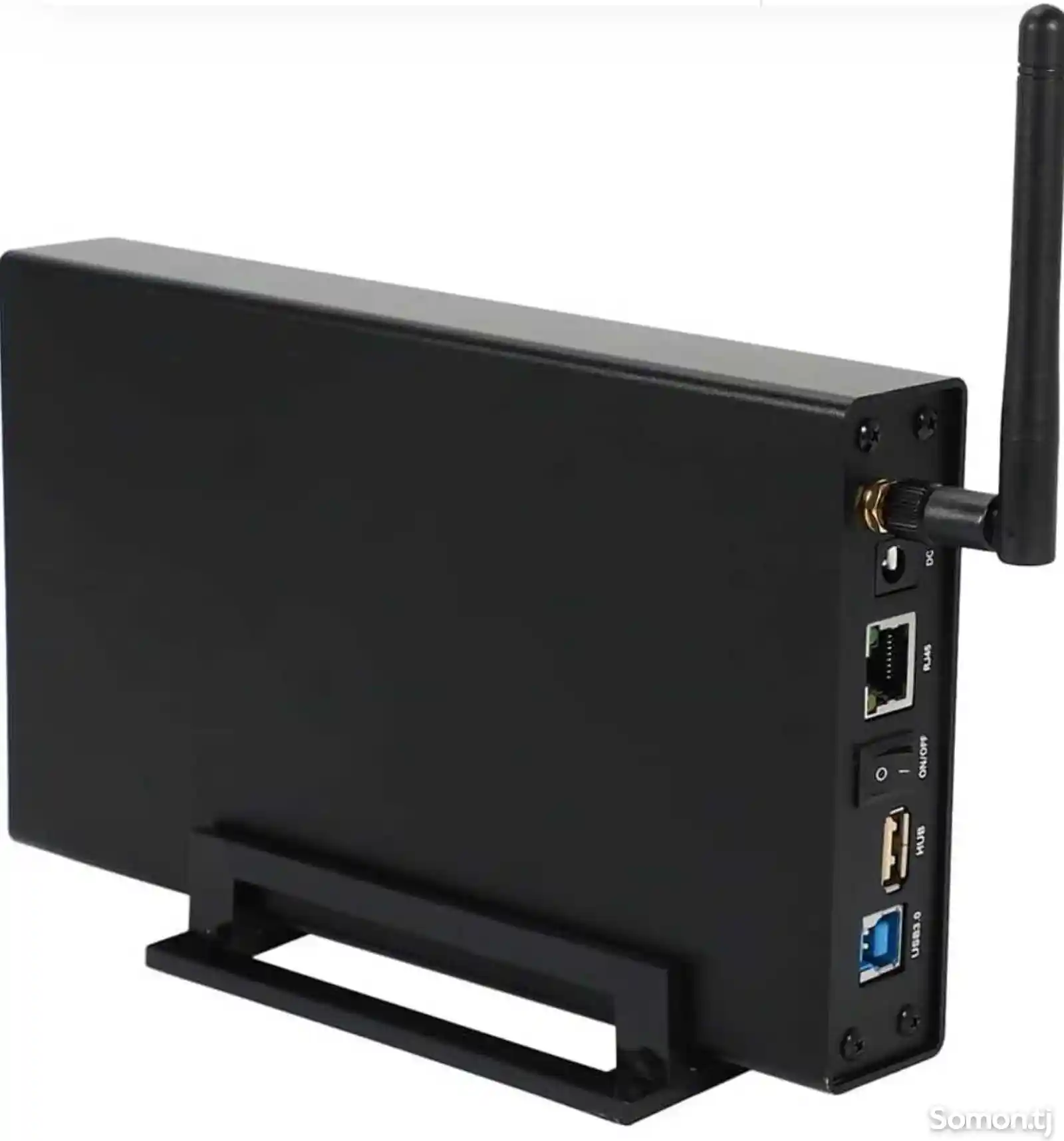 Корпус для внешнего жесткого диска Rj45 WiFi антенна Беспроводная Sata USB3.0-4