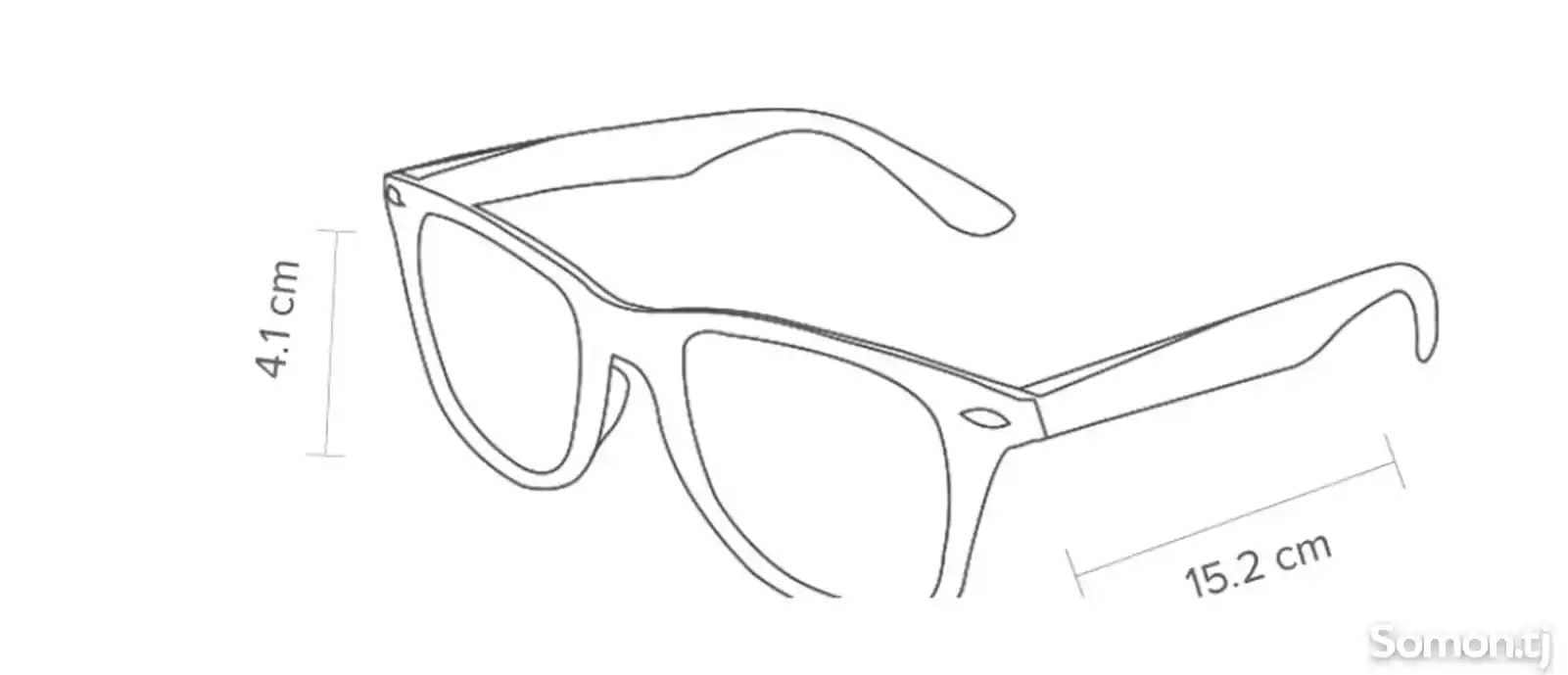 Поляризованные квадратные солнцезащитные очки Mi-7