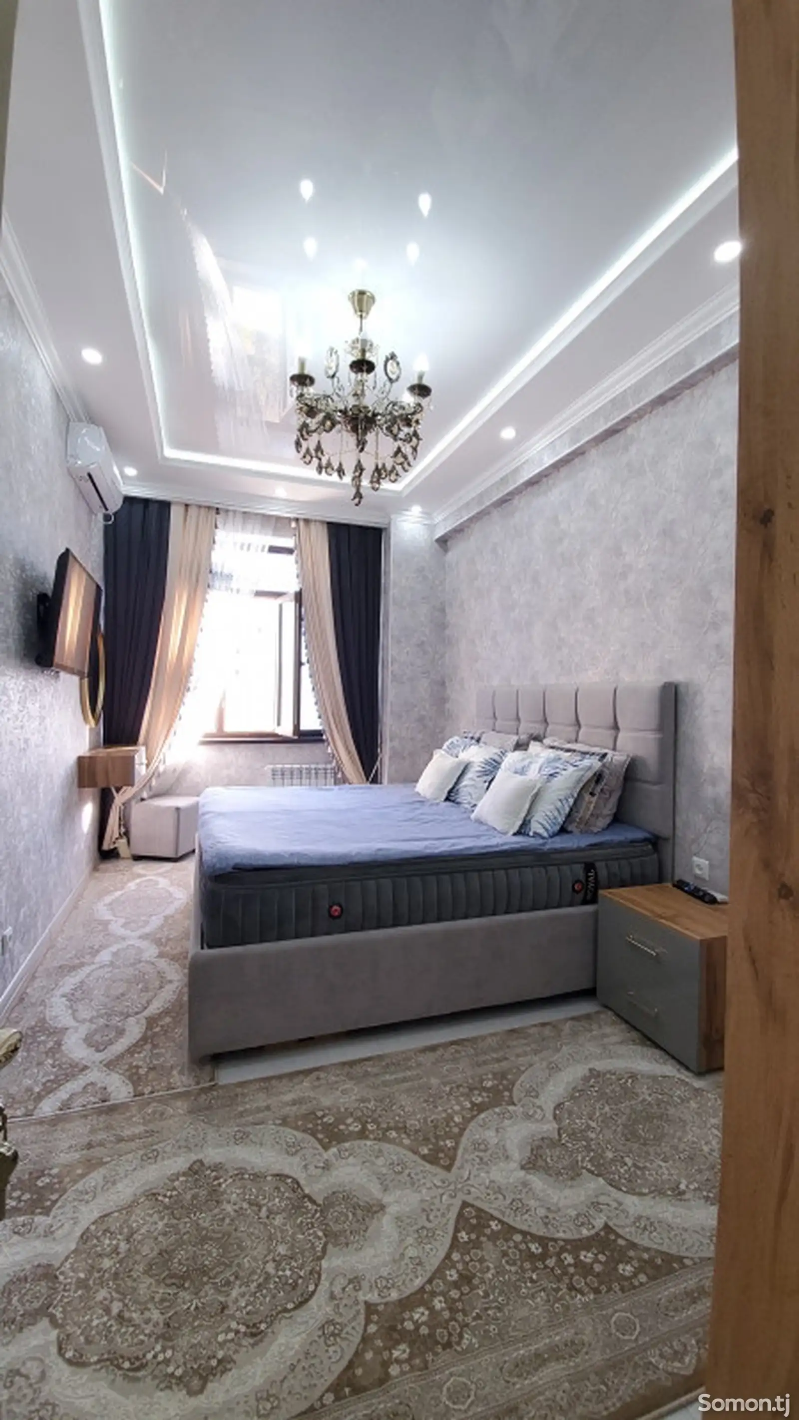 2-комн. квартира, 13 этаж, 63м², Шохмансур-3