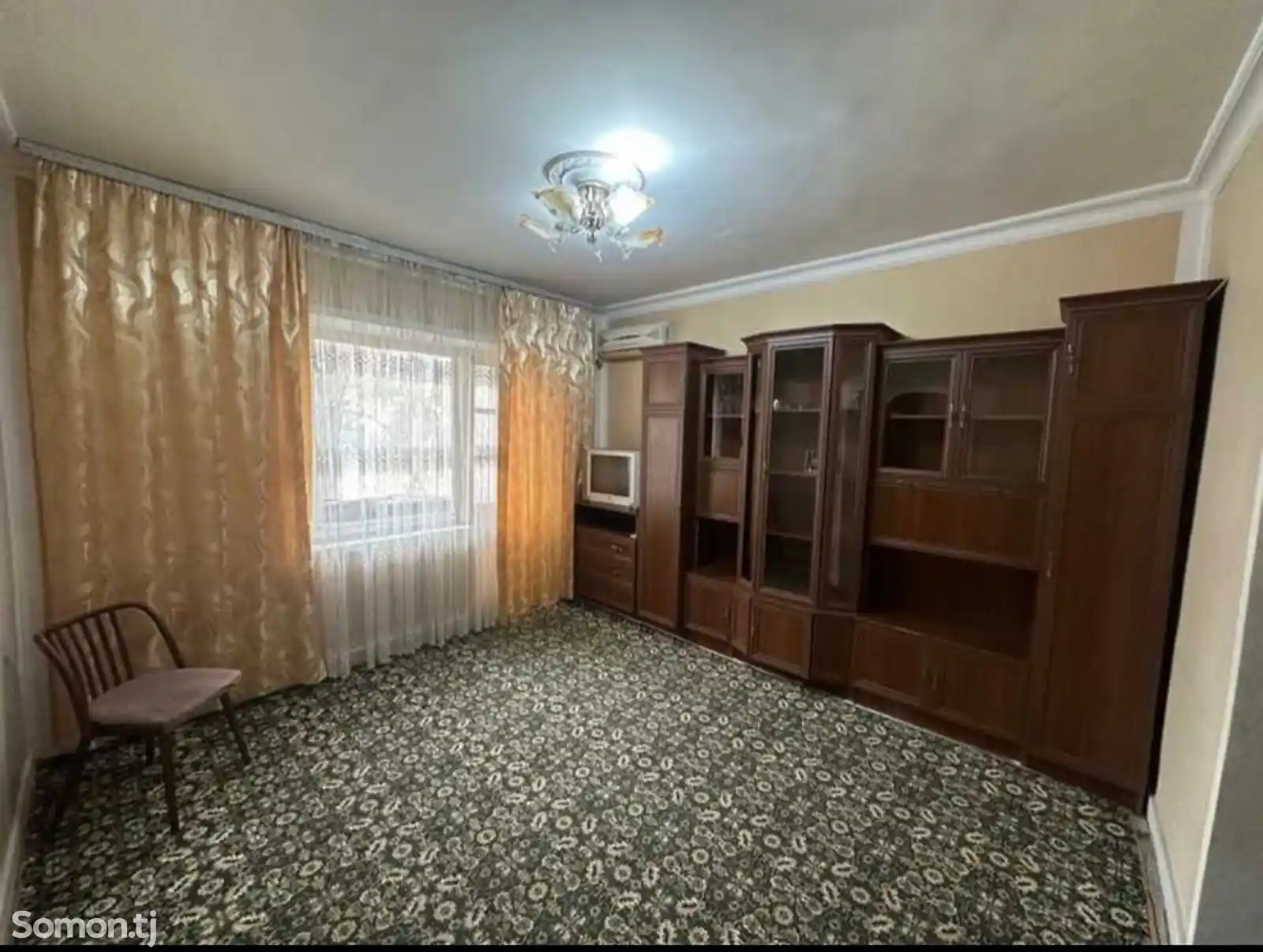 3-комн. квартира, 3 этаж, 60м², исмоили сомони-1