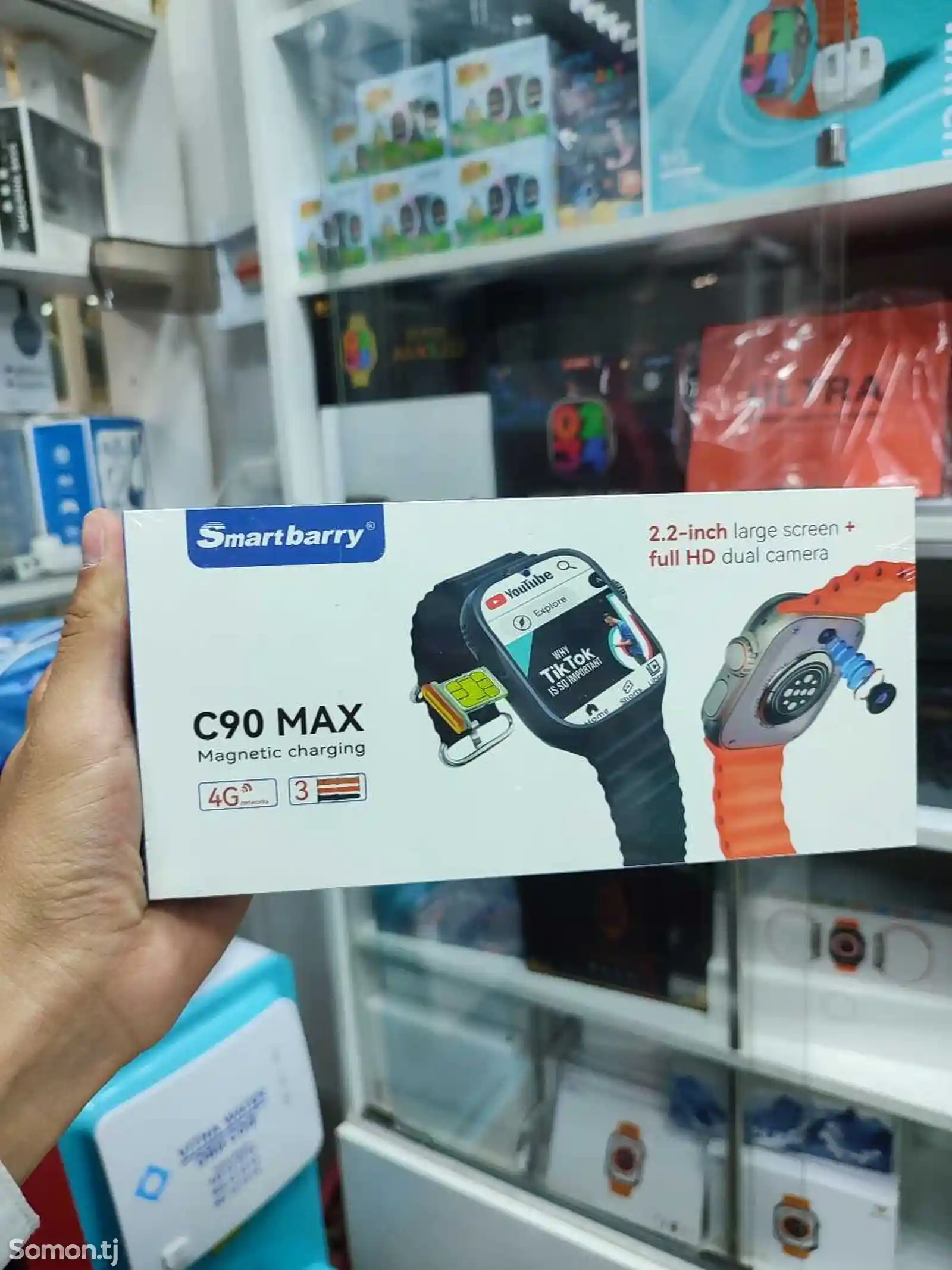 Смарт часы C90 Max Dual Camera-1