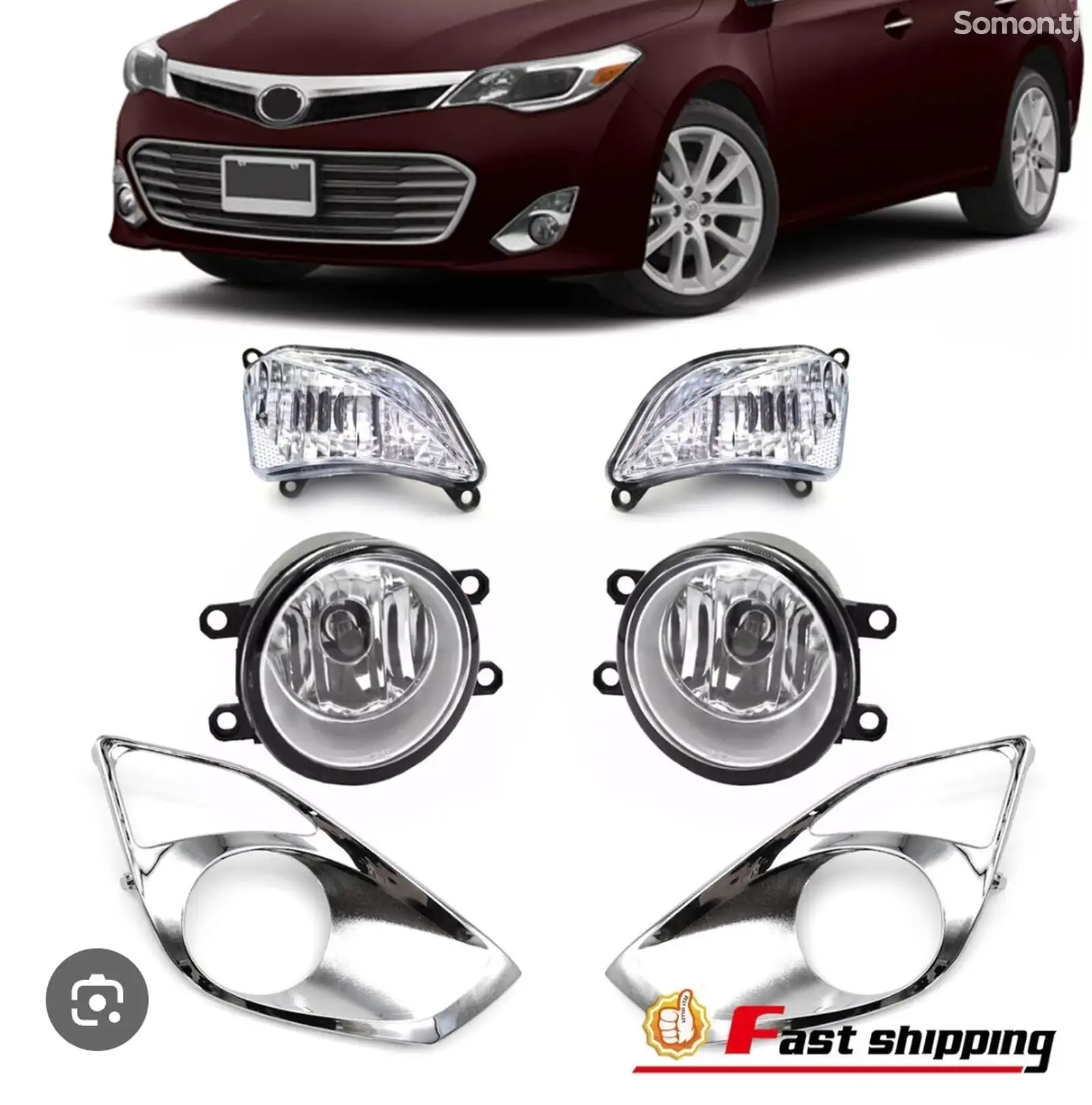 Комплект противотуманок от Toyota Avalon 2013-2015-1