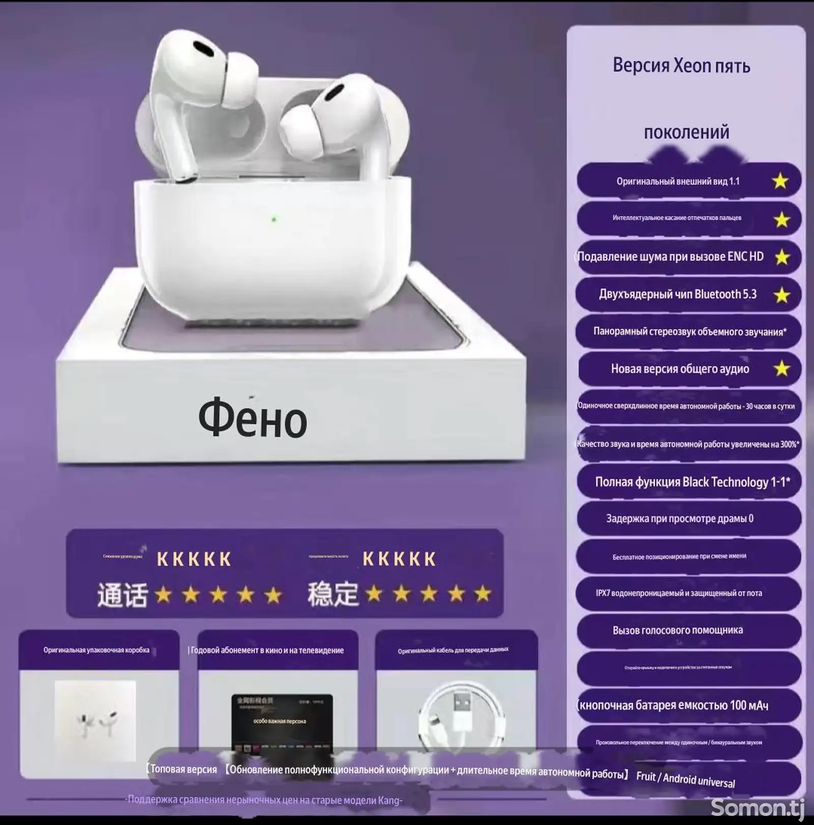 Беспроводные наушники Airpods Рro 2-4