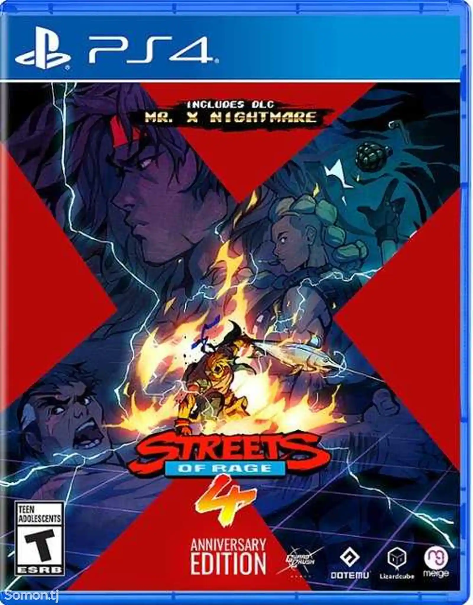 Игра Street of Rage 4 Anniversary Edition для Sony PS4-1