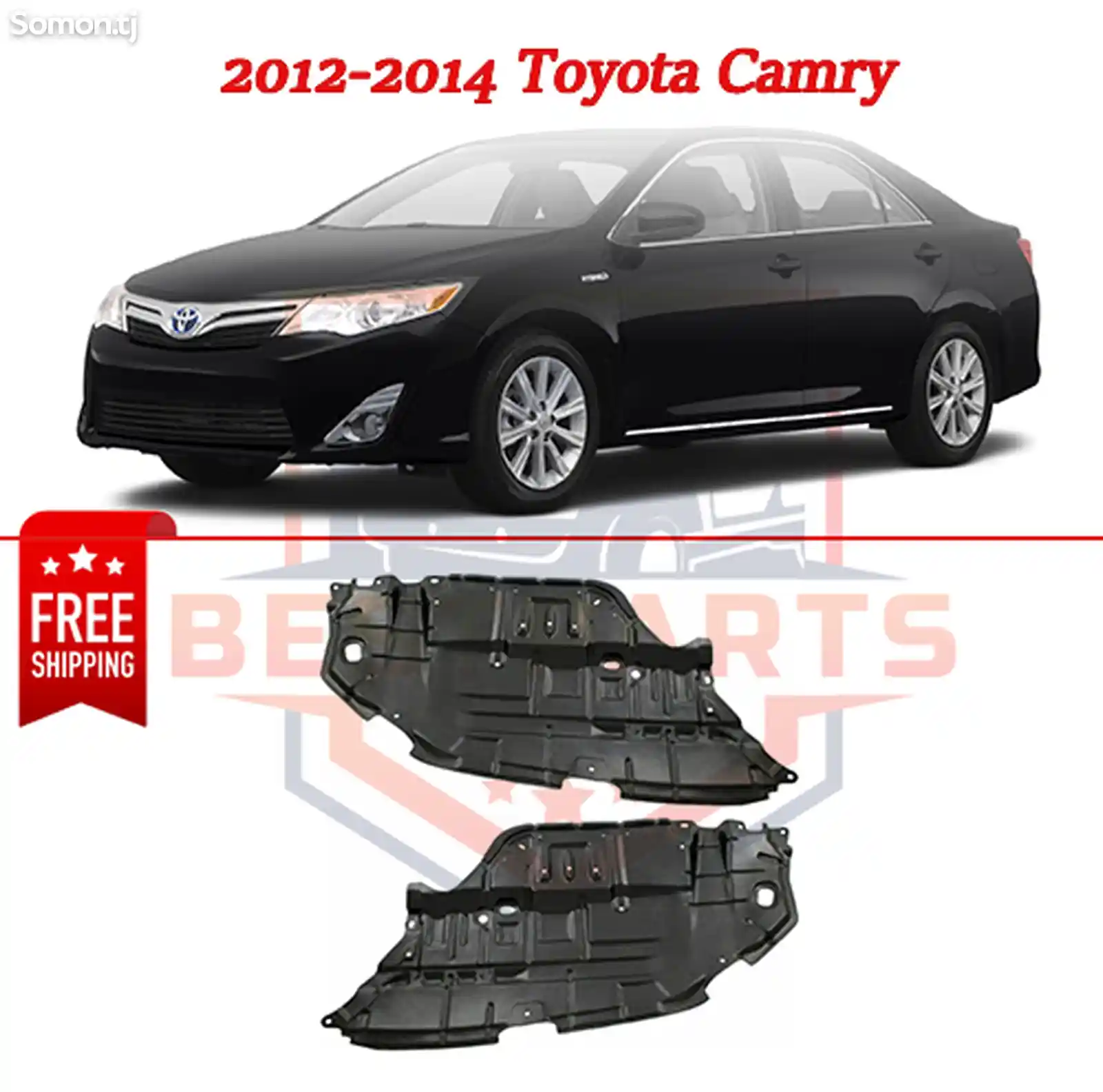 Защитник Toyota Camry 3 2012-2014-3